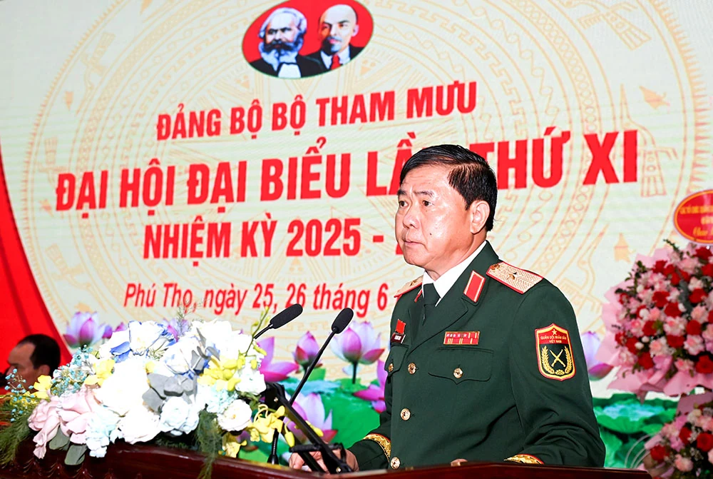 Đại hội Đảng bộ Bộ Tham mưu Quân khu 2 lần thứ XI, nhiệm kỳ 2025-2030 thành công tốt đẹp