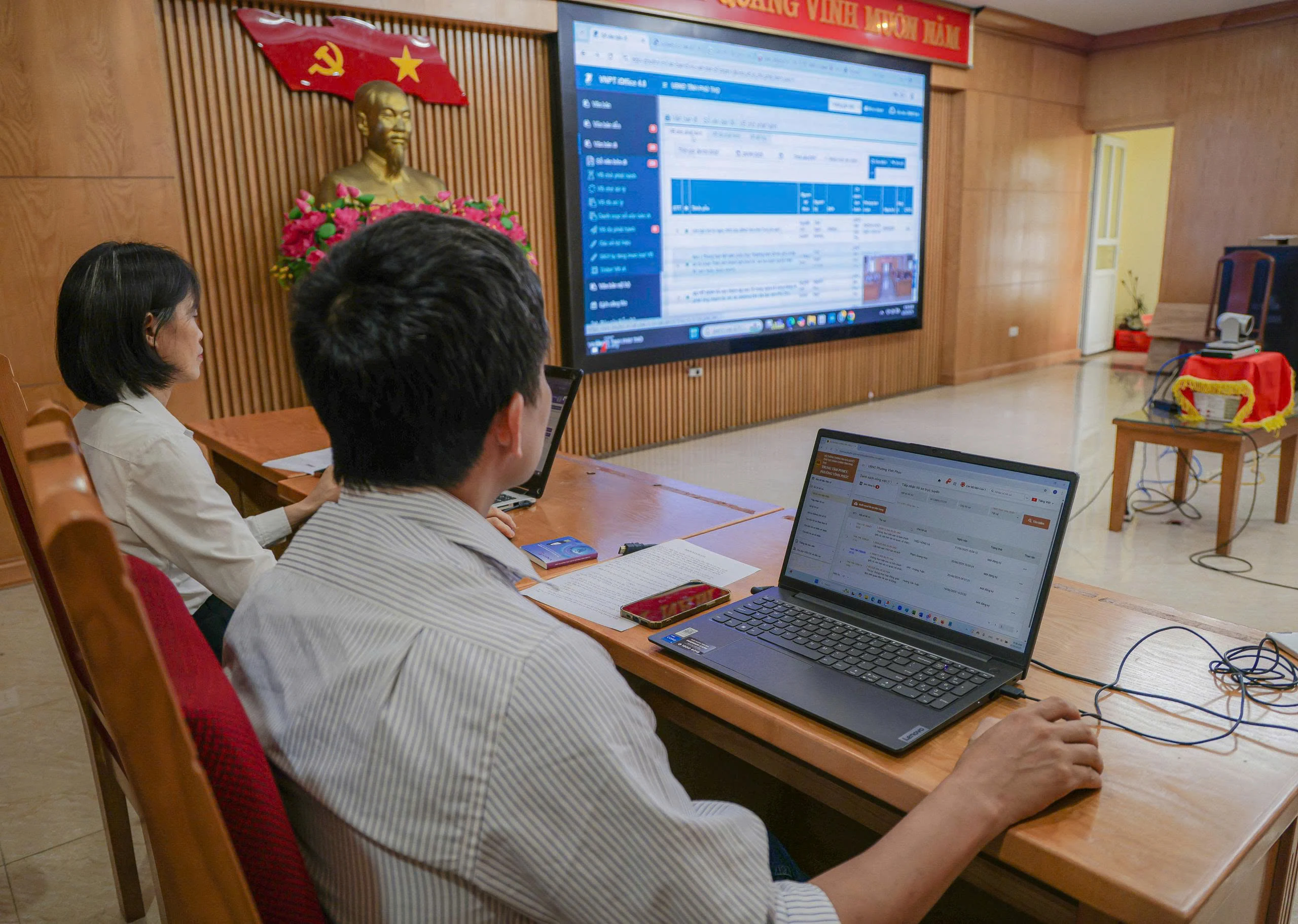 Vận hành tổng thể hệ thống thông tin dùng chung của tỉnh Phú Thọ mới