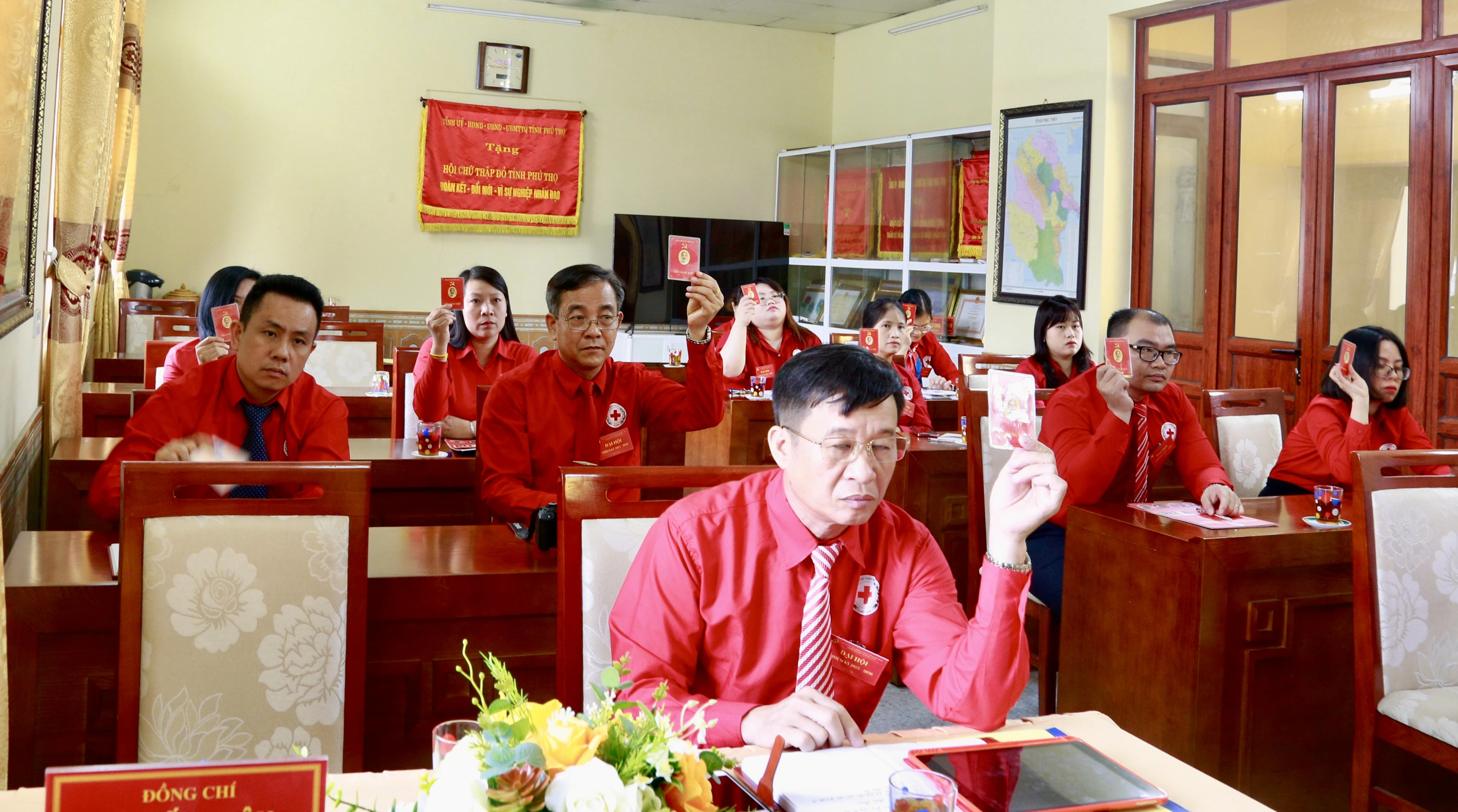 Đại hội Chi bộ Hội Chữ thập đỏ tỉnh nhiệm kỳ 2025-2030