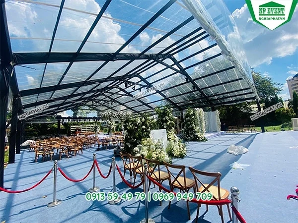 Tìm hiểu xưởng sản xuất khung rạp sự kiện đạt chuẩn tại TP.HCM