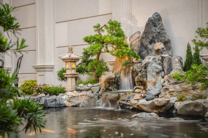 Cảnh quan đông thịnh - công ty thi công hòn non bộ chuyên nghiệp