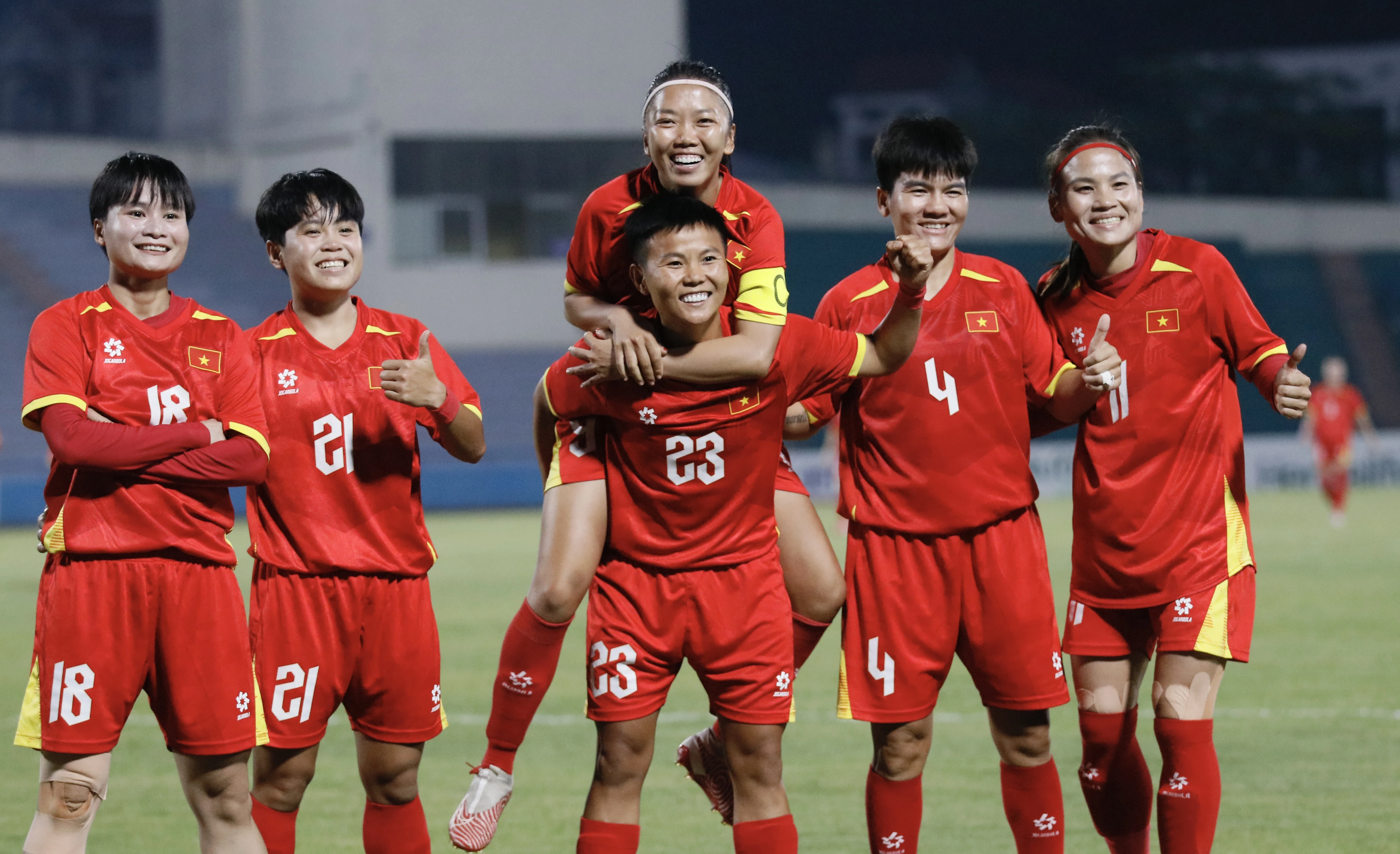 Đội tuyển nữ Việt Nam giành vé tham dự Vòng Chung kết AFC Women’s Asian Cup 2026