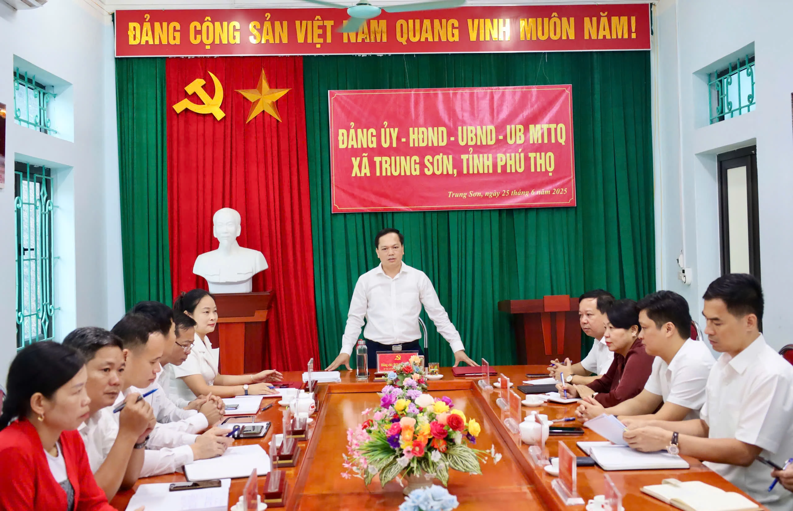 Xã Trung Sơn mới - Khí thế mới, quyết tâm cao