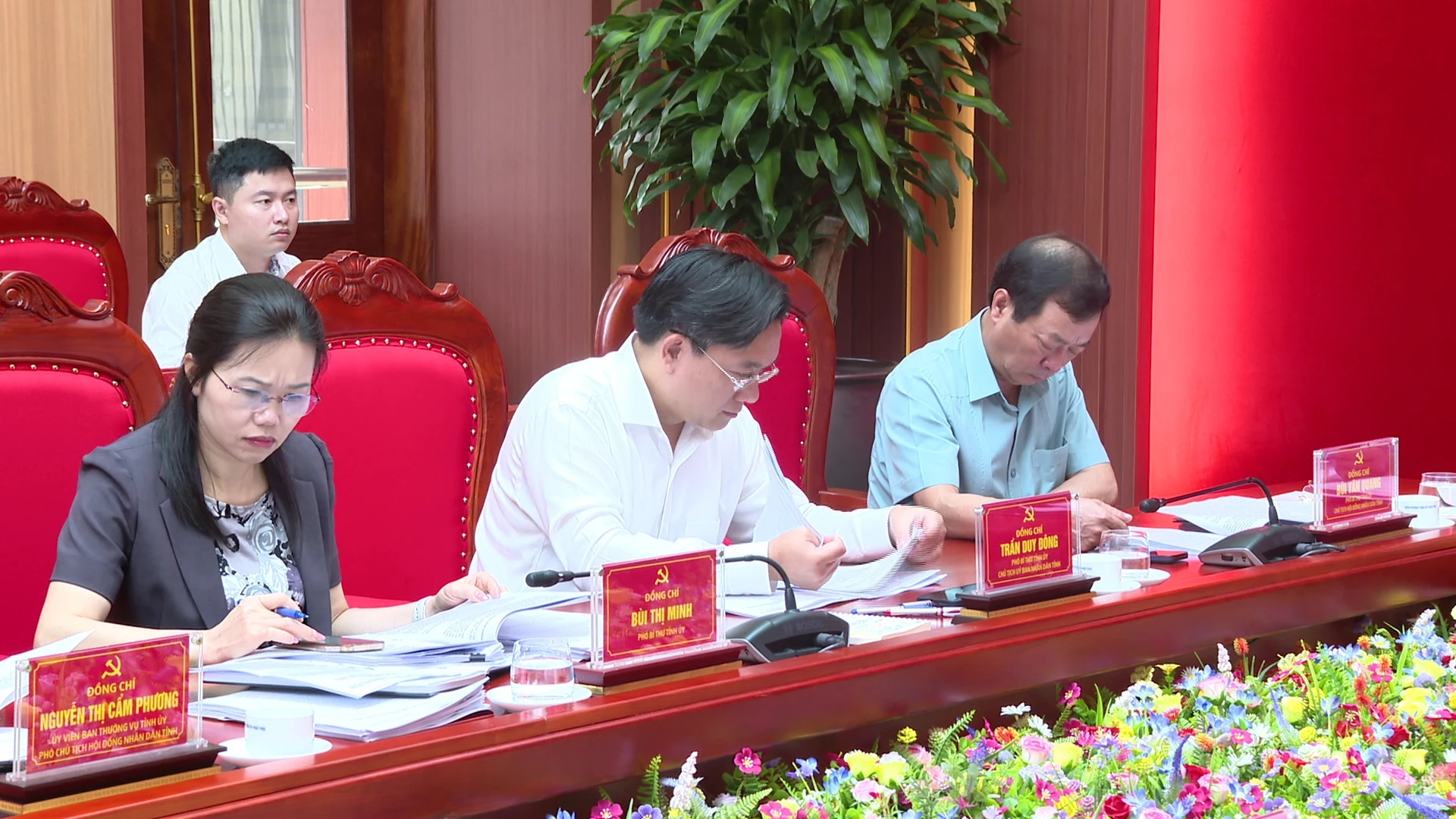 Hội nghị Ban Thường vụ Tỉnh ủy