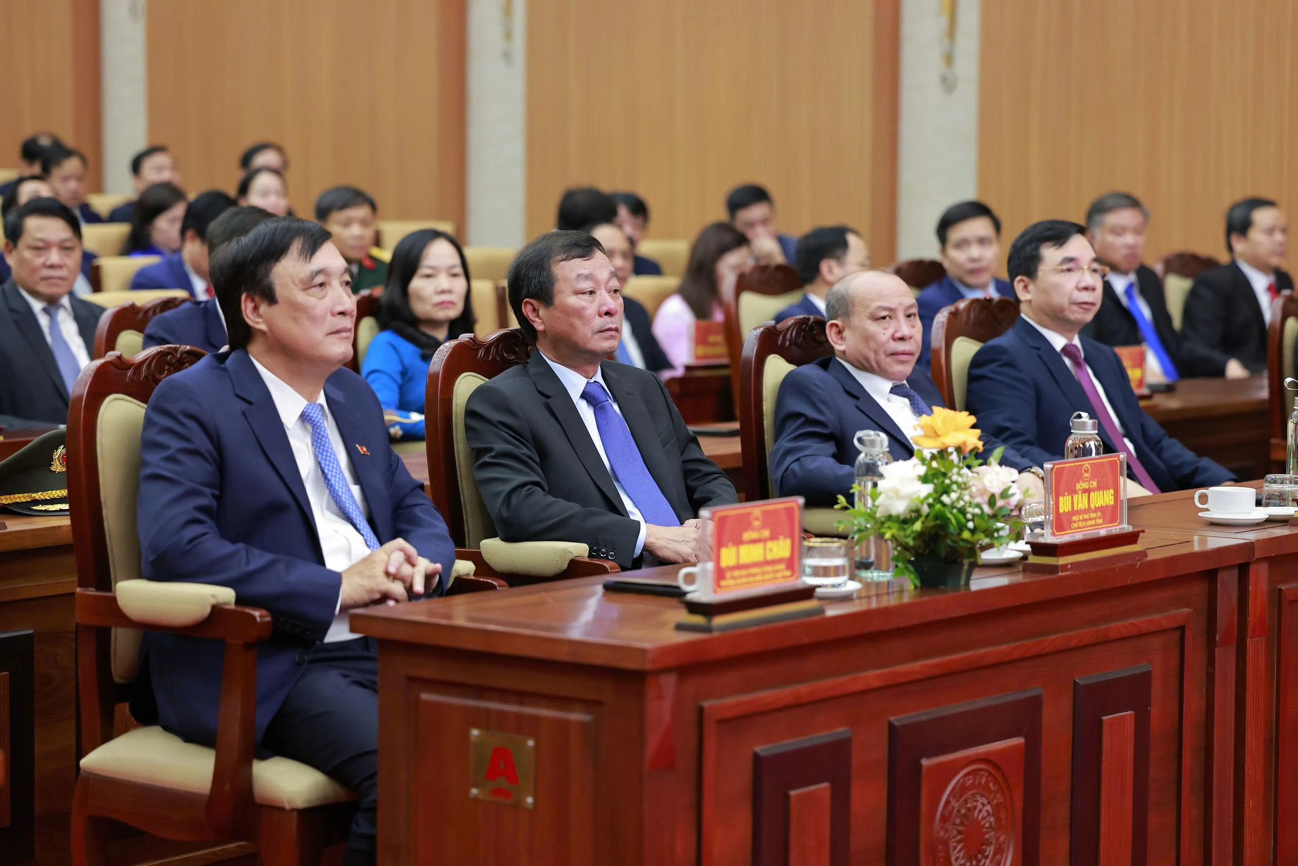 Phú Thọ công bố các quyết định về tổ chức bộ máy và công tác cán bộ