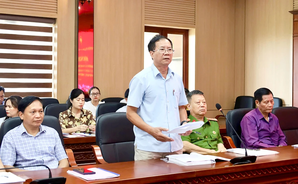 Lấy ý kiến tham gia vào dự thảo các văn kiện của Đảng