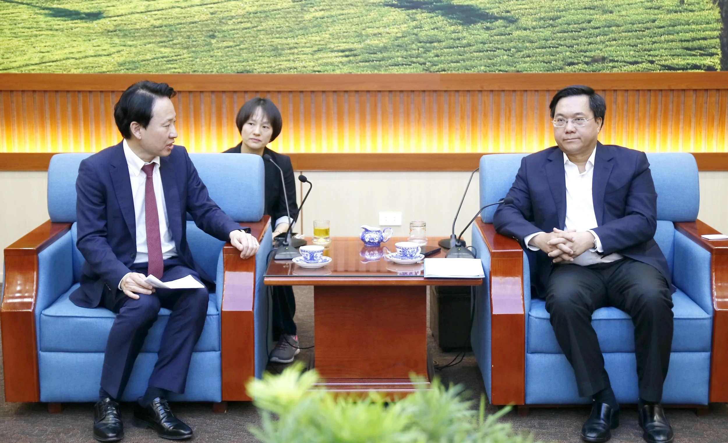 Chủ tịch UBND tỉnh Trần Duy Đông tiếp và làm việc với Tập đoàn Sumitomo (Nhật Bản)