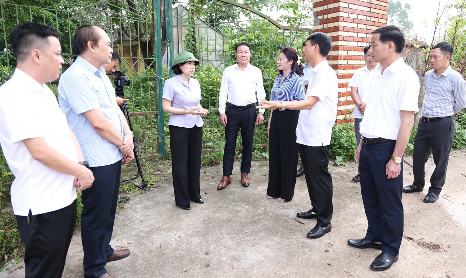 Kiểm tra tiến độ dự án Đường dây 500kV Lào Cai - Vĩnh Yên