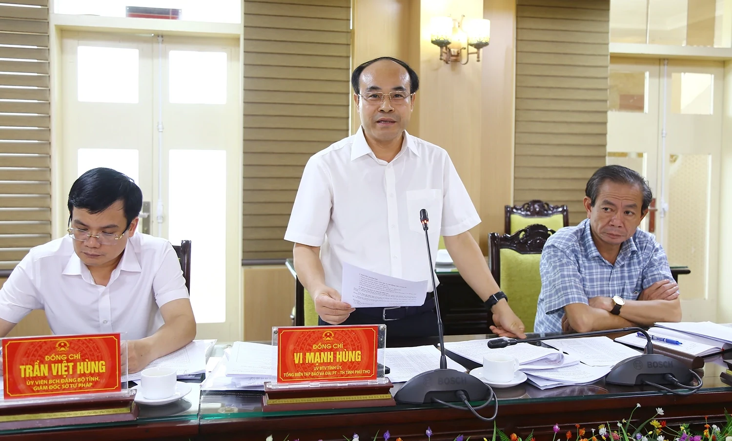 Tổ công tác số 2 duyệt văn kiện Đại hội Đảng bộ các xã nhiệm kỳ 2025-2030