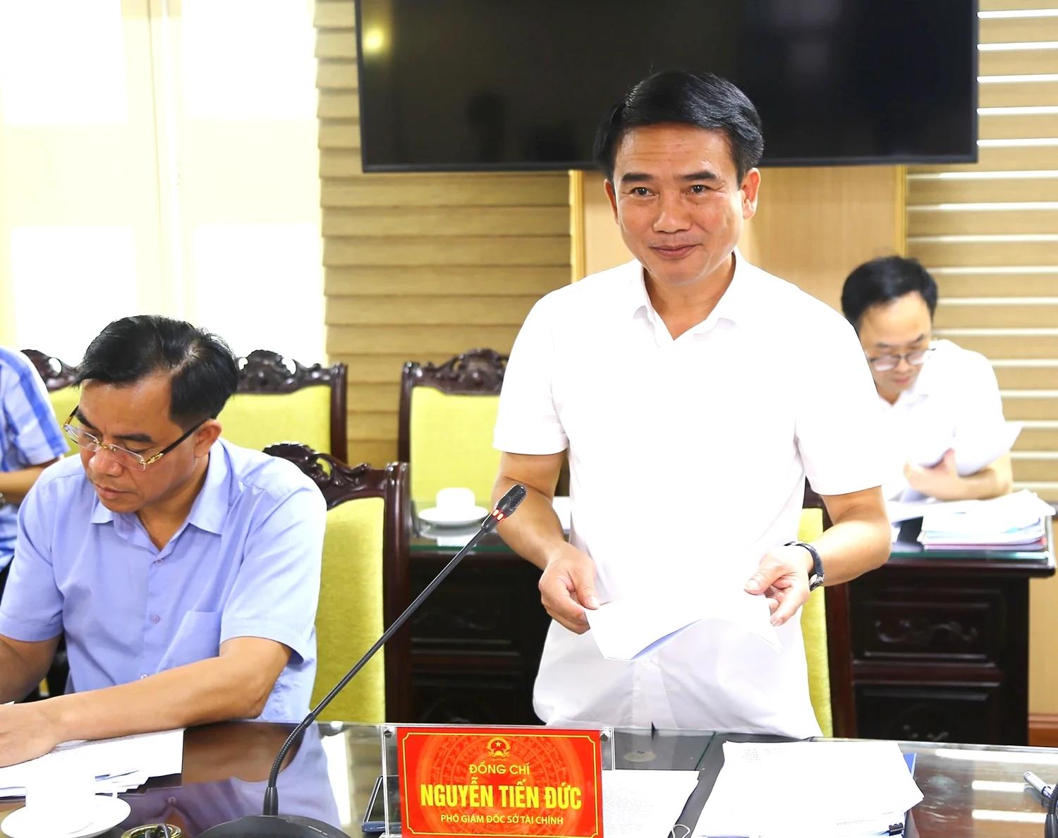 Tổ công tác số 2 duyệt văn kiện Đại hội Đảng bộ các xã nhiệm kỳ 2025-2030