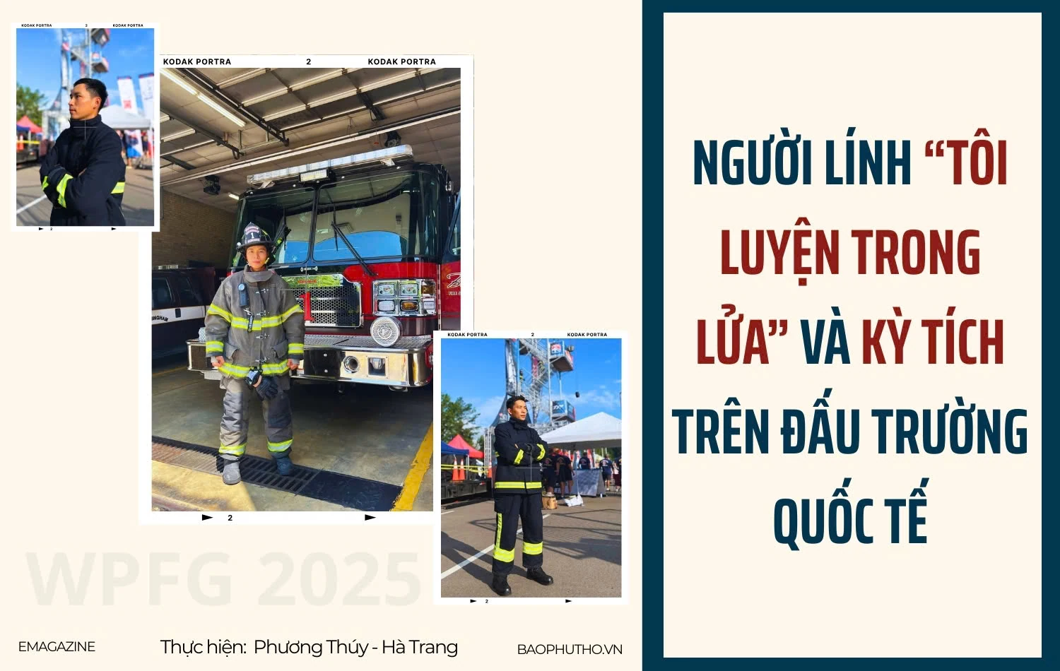 Người lính “tôi luyện trong lửa” và kỳ tích trên đấu trường quốc tế