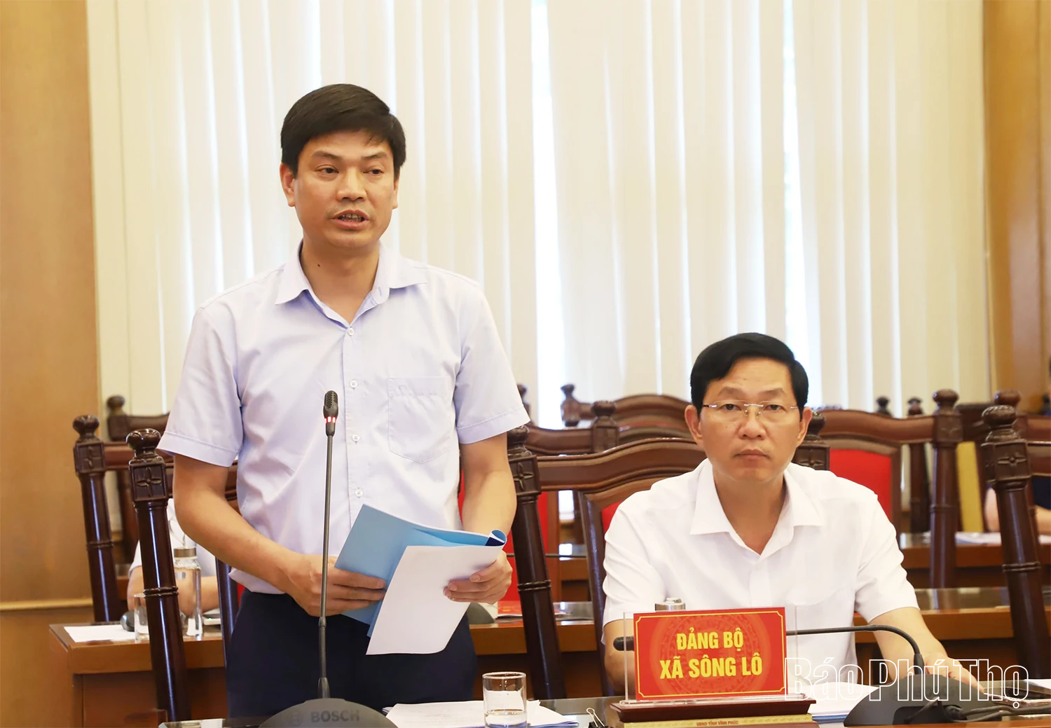 Tổ công tác số 4 duyệt Văn kiện Đại hội Đảng bộ 8 xã