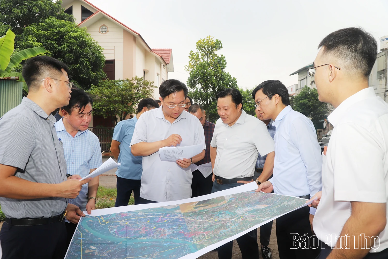 Chủ tịch UBND tỉnh Trần Duy Đông kiểm tra tiến độ triển khai một số dự án trên địa bàn tỉnh