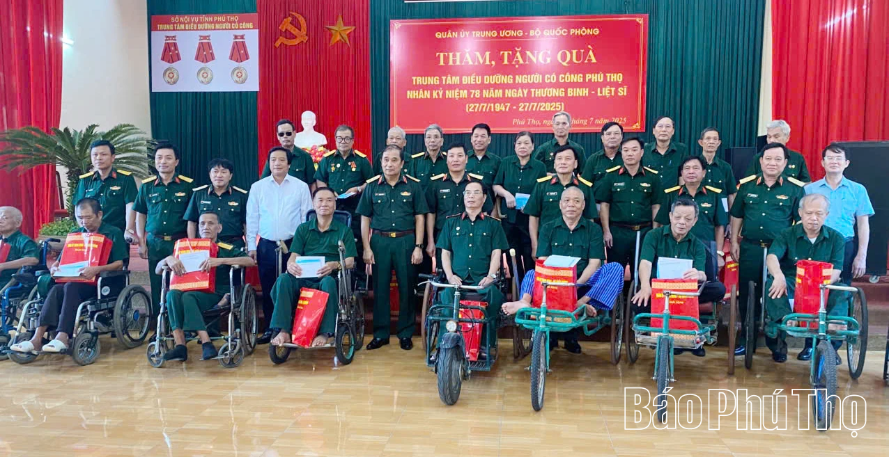 Trung tâm Điều dưỡng người có công quan tâm thực hiện tốt các chính sách cho thương binh, bệnh binh