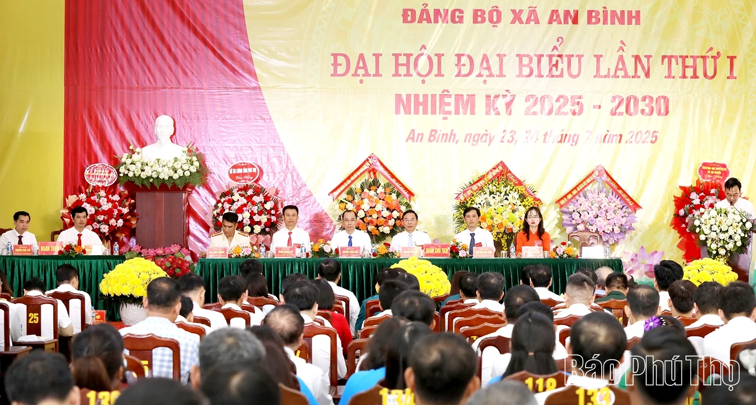 Đại hội Đảng bộ xã An Bình lần thứ I, nhiệm kỳ 2025 - 2030