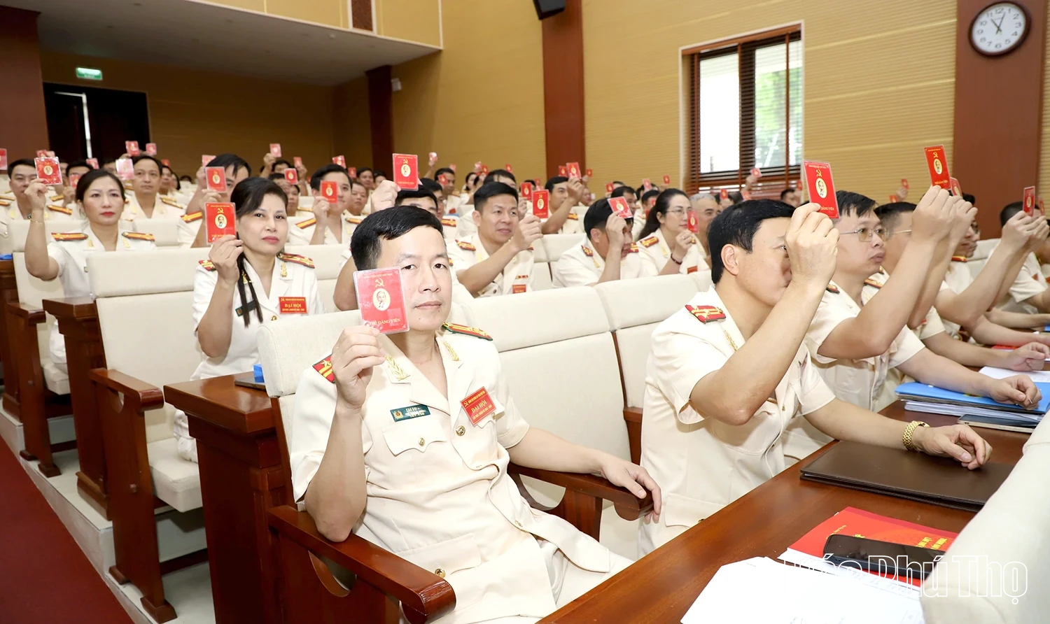 Đại hội đại biểu Đảng bộ Công an tỉnh Phú Thọ lần thứ I, nhiệm kỳ 2025 - 2030 thành công tốt đẹp