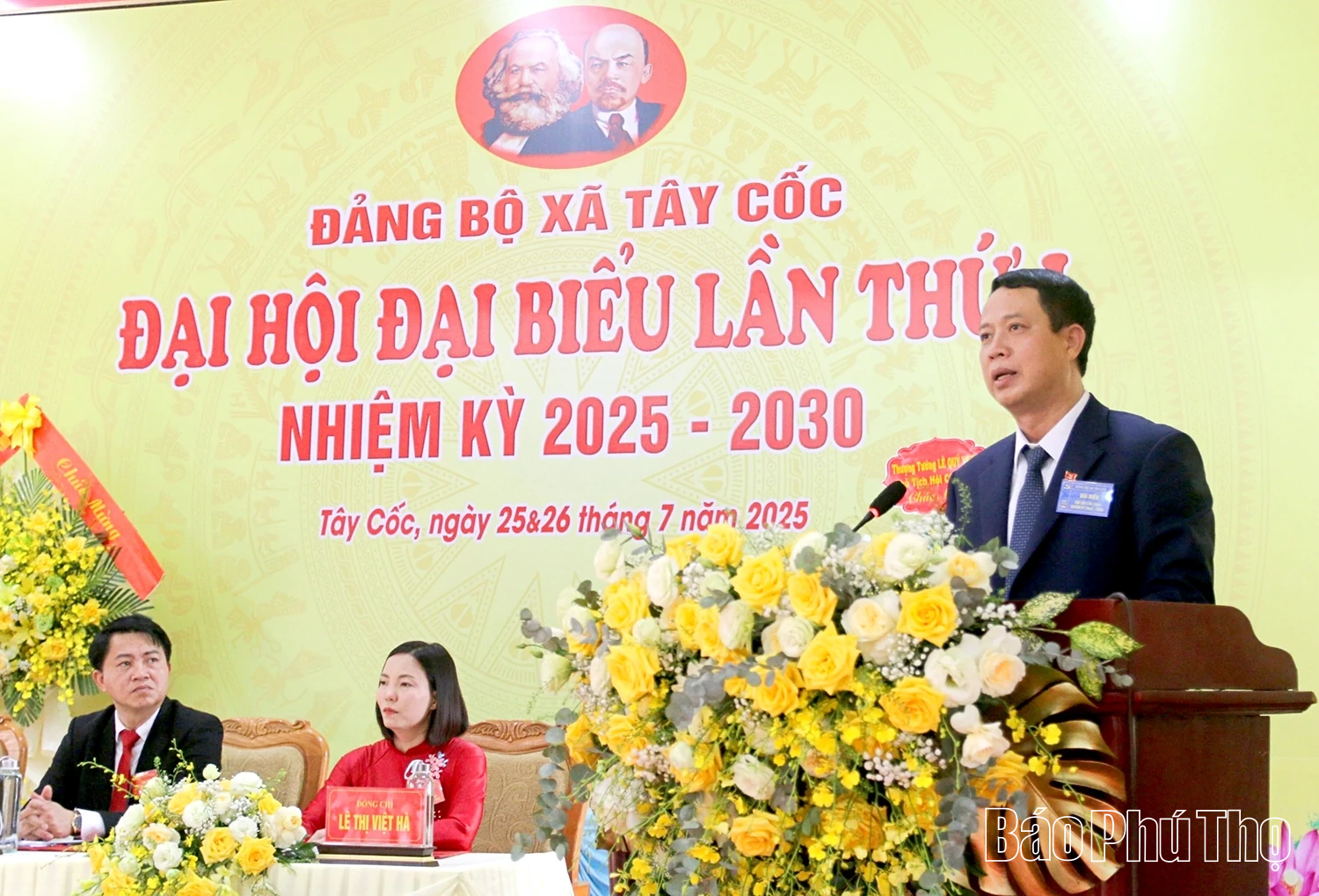 Đại hội Đại biểu Đảng bộ xã Tây Cốc lần thứ I, nhiệm kỳ 2025 - 2030