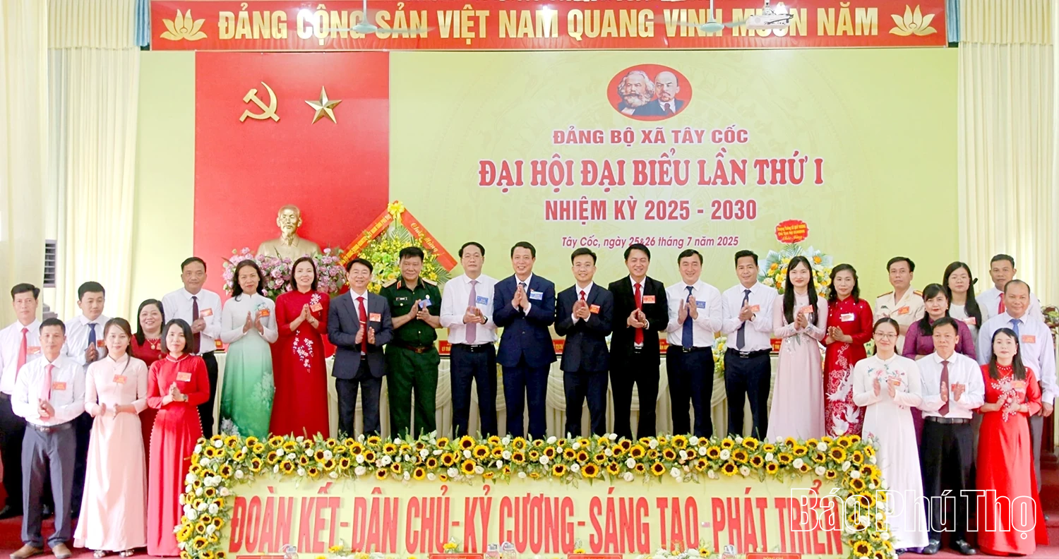 Đại hội Đại biểu Đảng bộ xã Tây Cốc lần thứ I, nhiệm kỳ 2025 - 2030