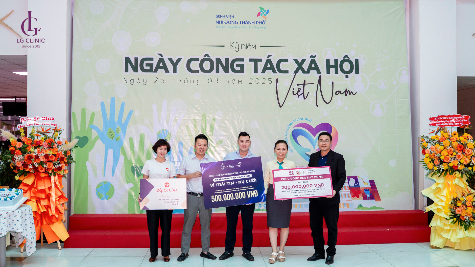 500 triệu đồng được Tập đoàn Hamier Việt Nam gửi trao - “Thắp lửa” hy vọng cho những trẻ em mắc bệnh tim và hở hàm ếch