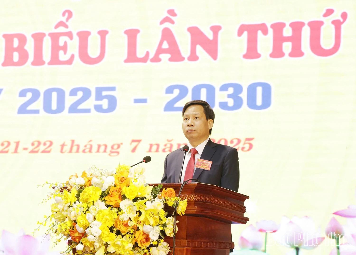 Đại hội Đại biểu Đảng bộ xã Lập Thạch lần thứ I , nhiệm kỳ 2025 - 2030