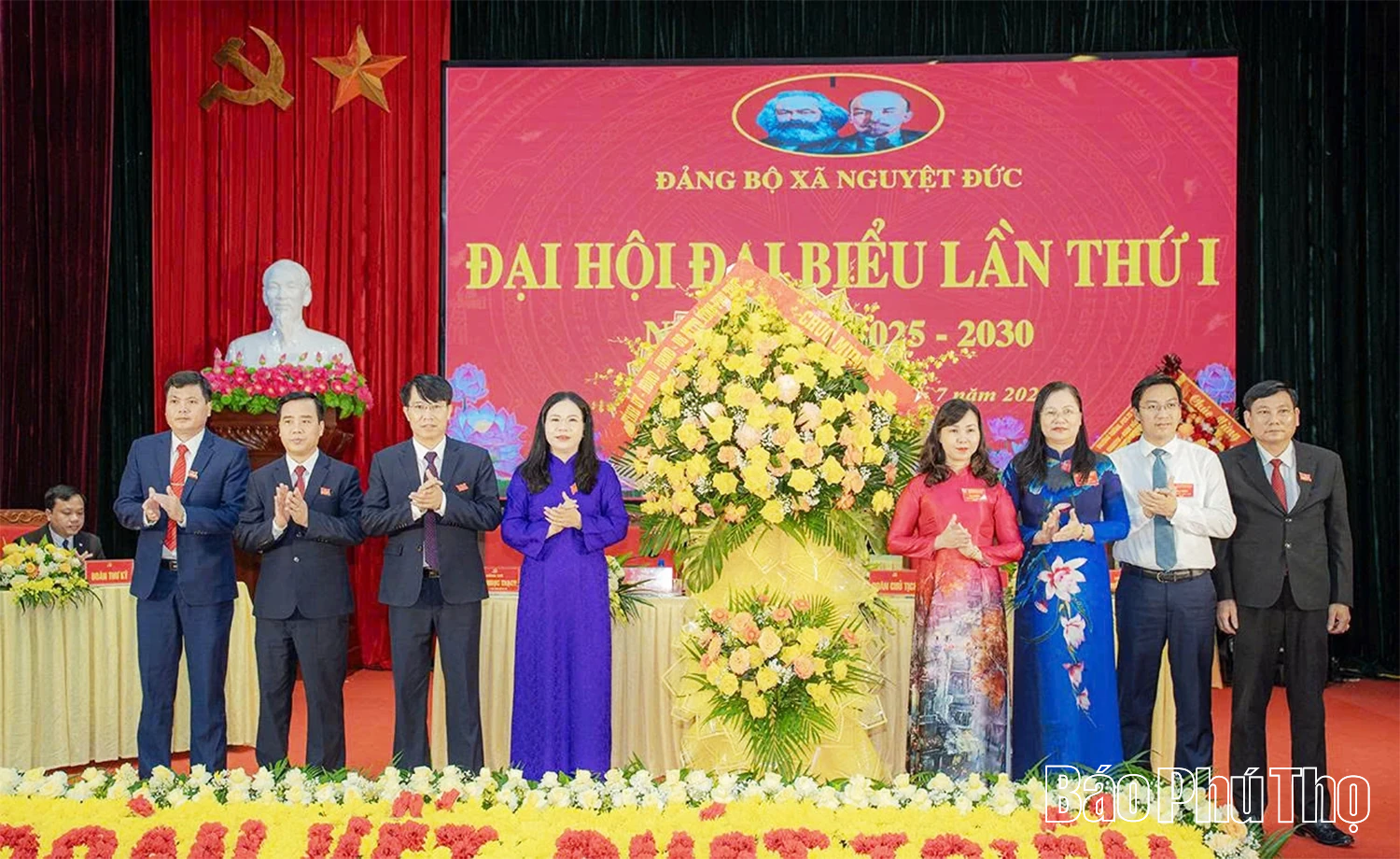Đại hội đại biểu Đảng bộ xã Nguyệt Đức lần thứ nhất, nhiệm kỳ 2025 - 2030