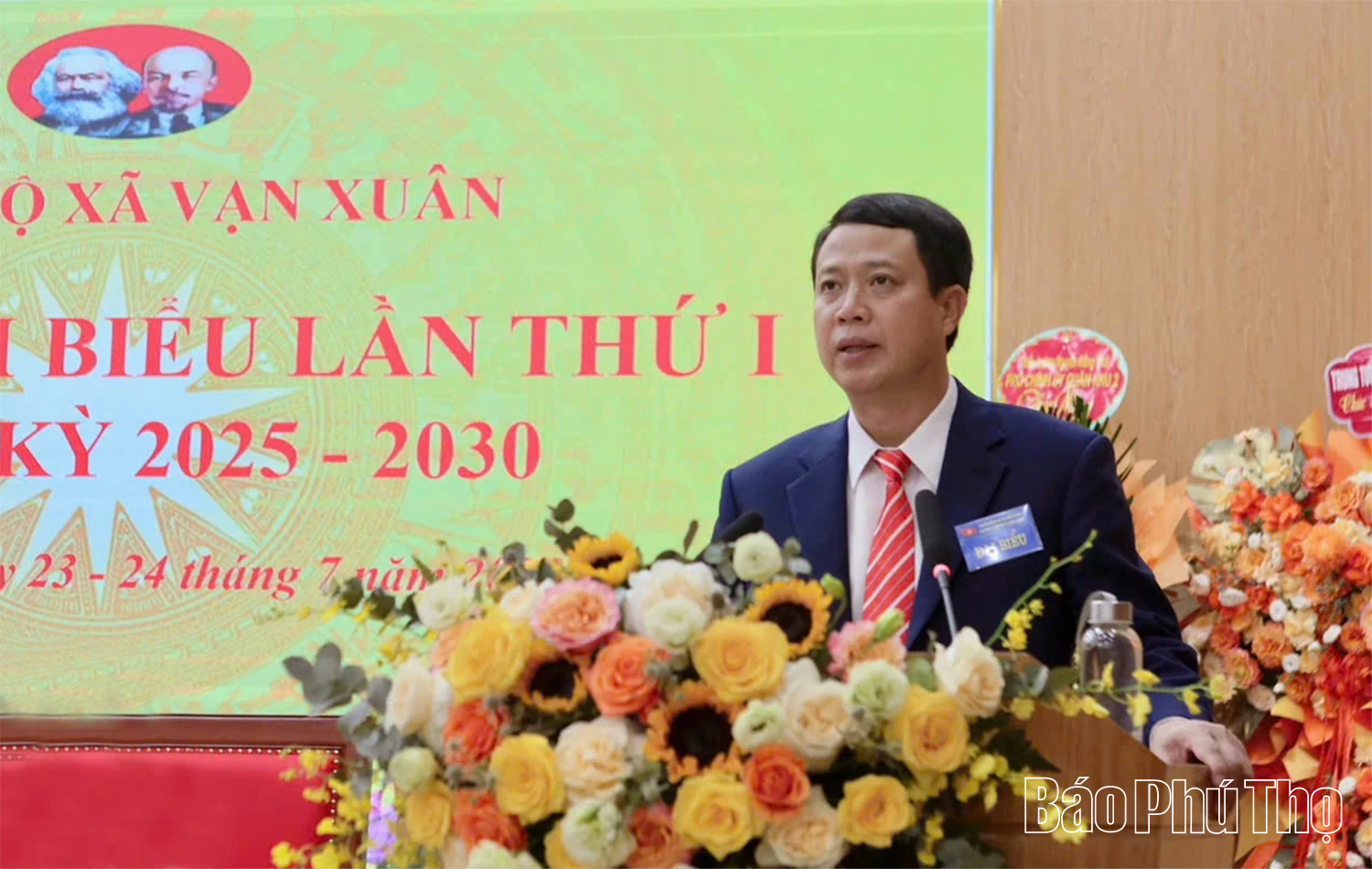 Đại hội đại biểu Đảng bộ xã Vạn Xuân lần thứ I, nhiệm kỳ 2025 - 2030