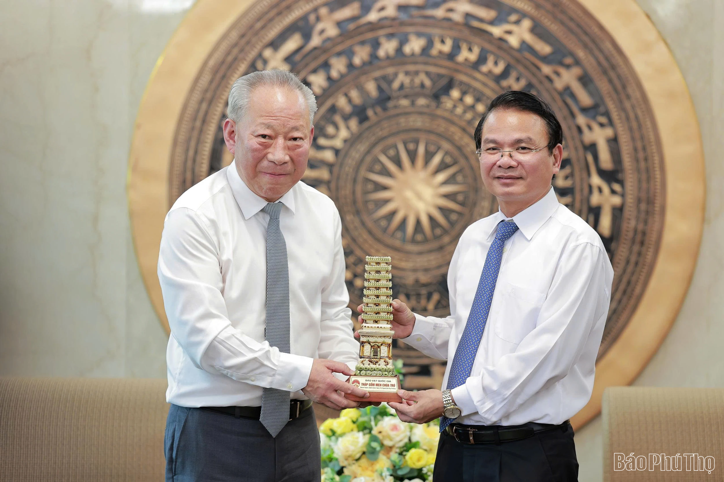 Bí thư Tỉnh ủy Đặng Xuân Phong làm việc với Tập đoàn Xây dựng Thái Bình Dương