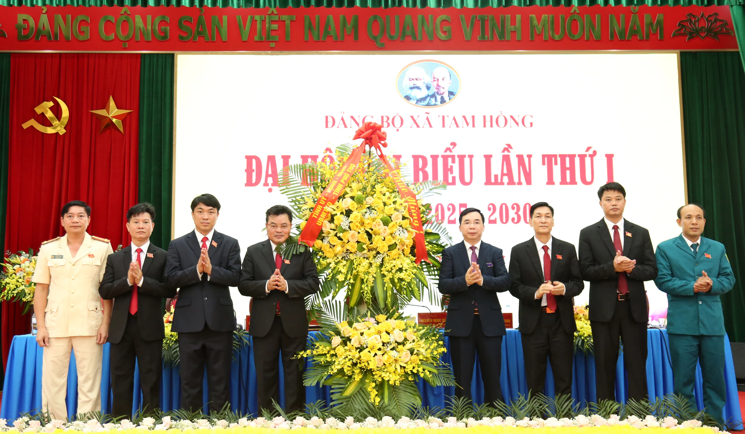 Đại hội Đảng bộ xã Tam Hồng lần thứ Nhất, nhiệm kỳ 2025 - 2030