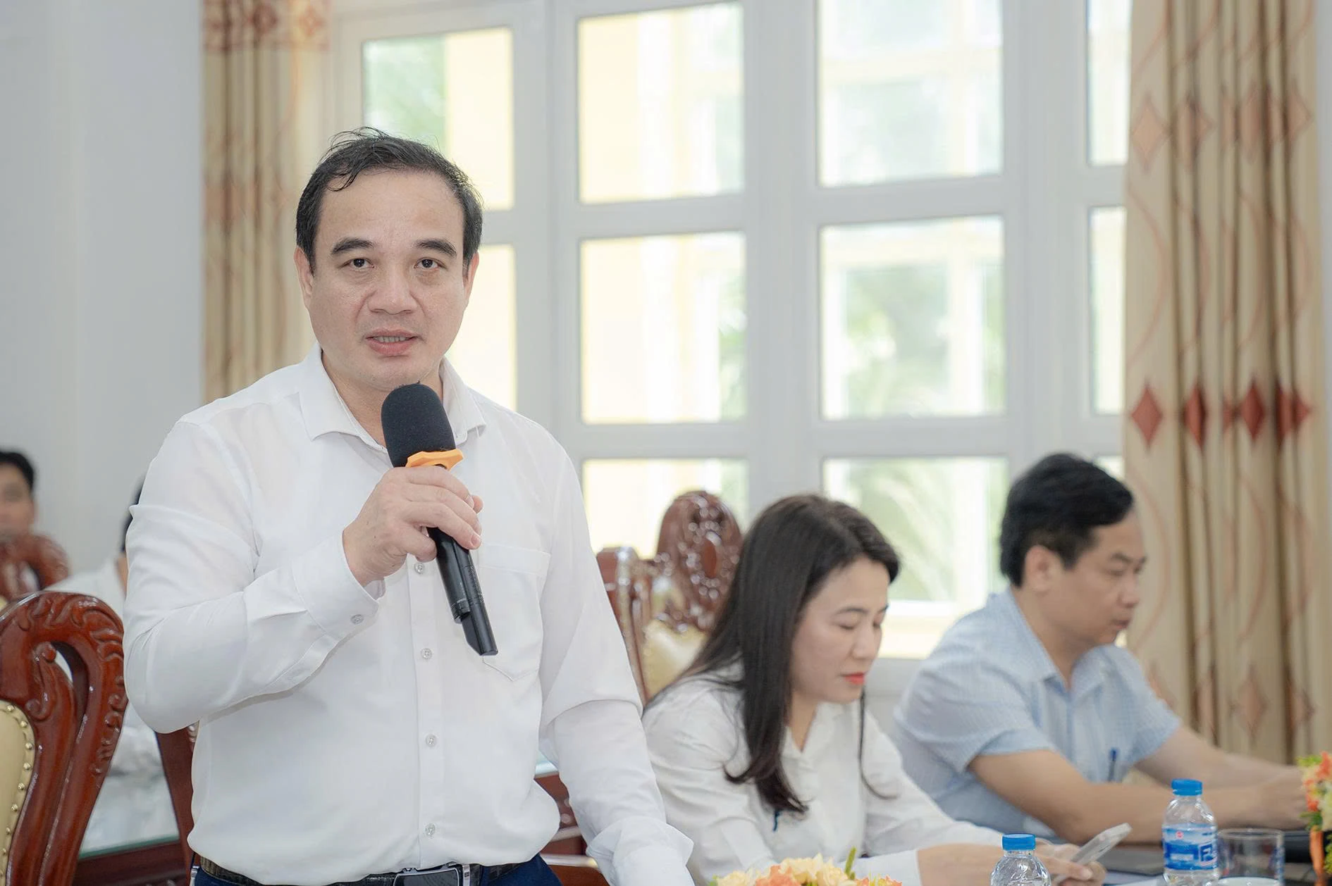 Tập trung hoàn thành, bảo đảm chất lượng và Lễ khánh thành Dự án xây dựng, nâng cấp Trung tâm Y tế khu vực Yên Lạc