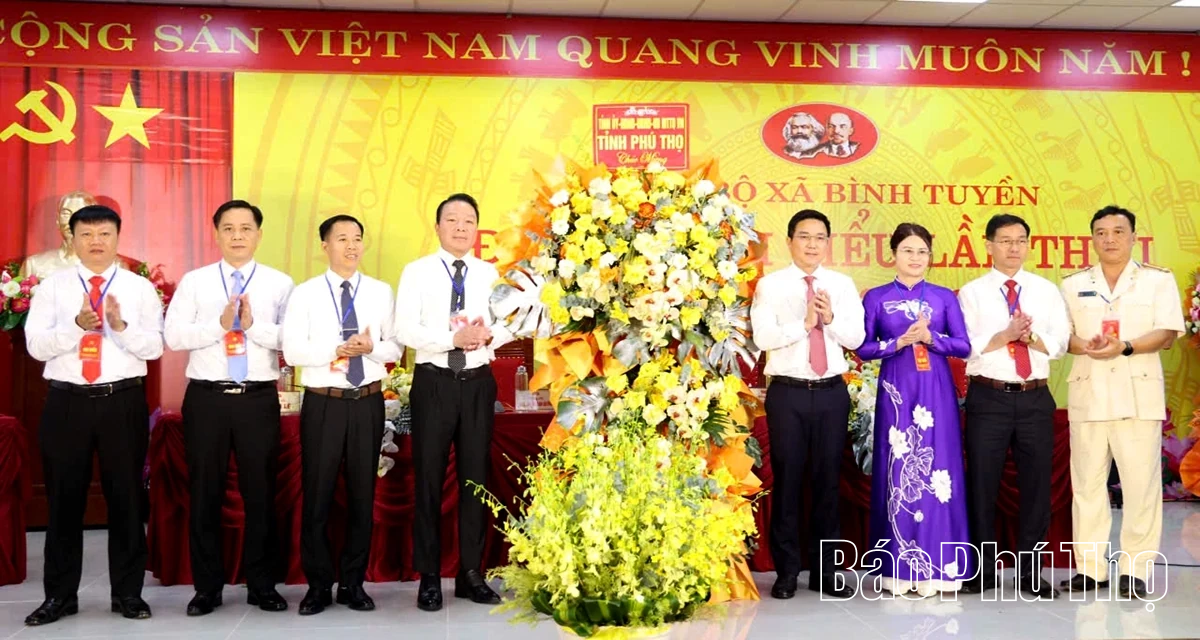 Đại hội đại biểu Đảng bộ xã Bình Tuyền lần thứ I