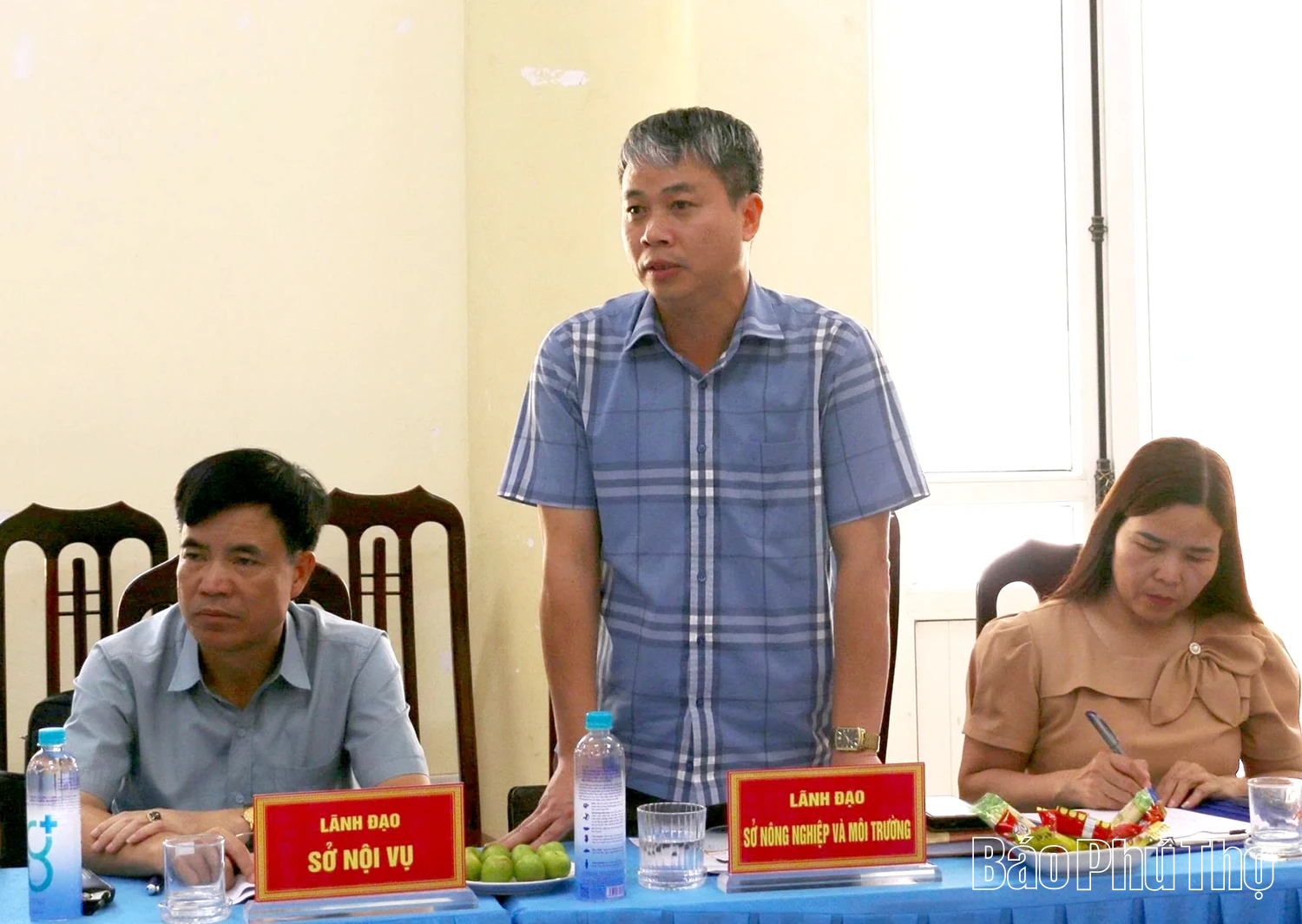 Phó Chủ tịch UBND tỉnh Quách Tất Liêm kiểm tra hoạt động của chính quyền sau sắp xếp đơn vị hành chính các xã: Thượng Cốc, Yên Phú và Quyết Thắng