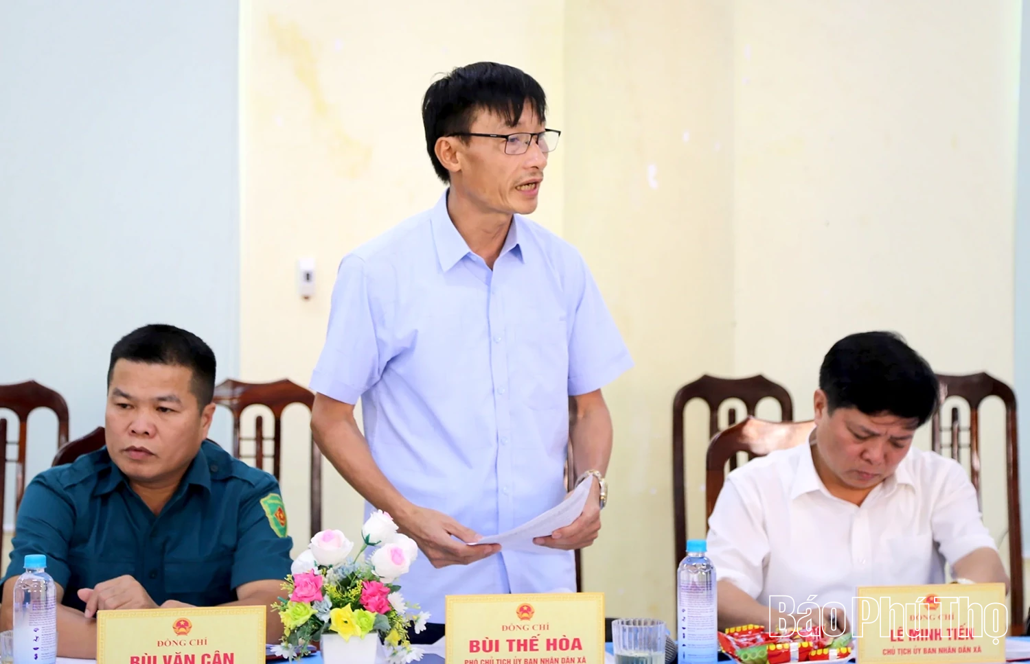 Phó Chủ tịch UBND tỉnh Quách Tất Liêm kiểm tra hoạt động của chính quyền sau sắp xếp đơn vị hành chính các xã: Thượng Cốc, Yên Phú và Quyết Thắng