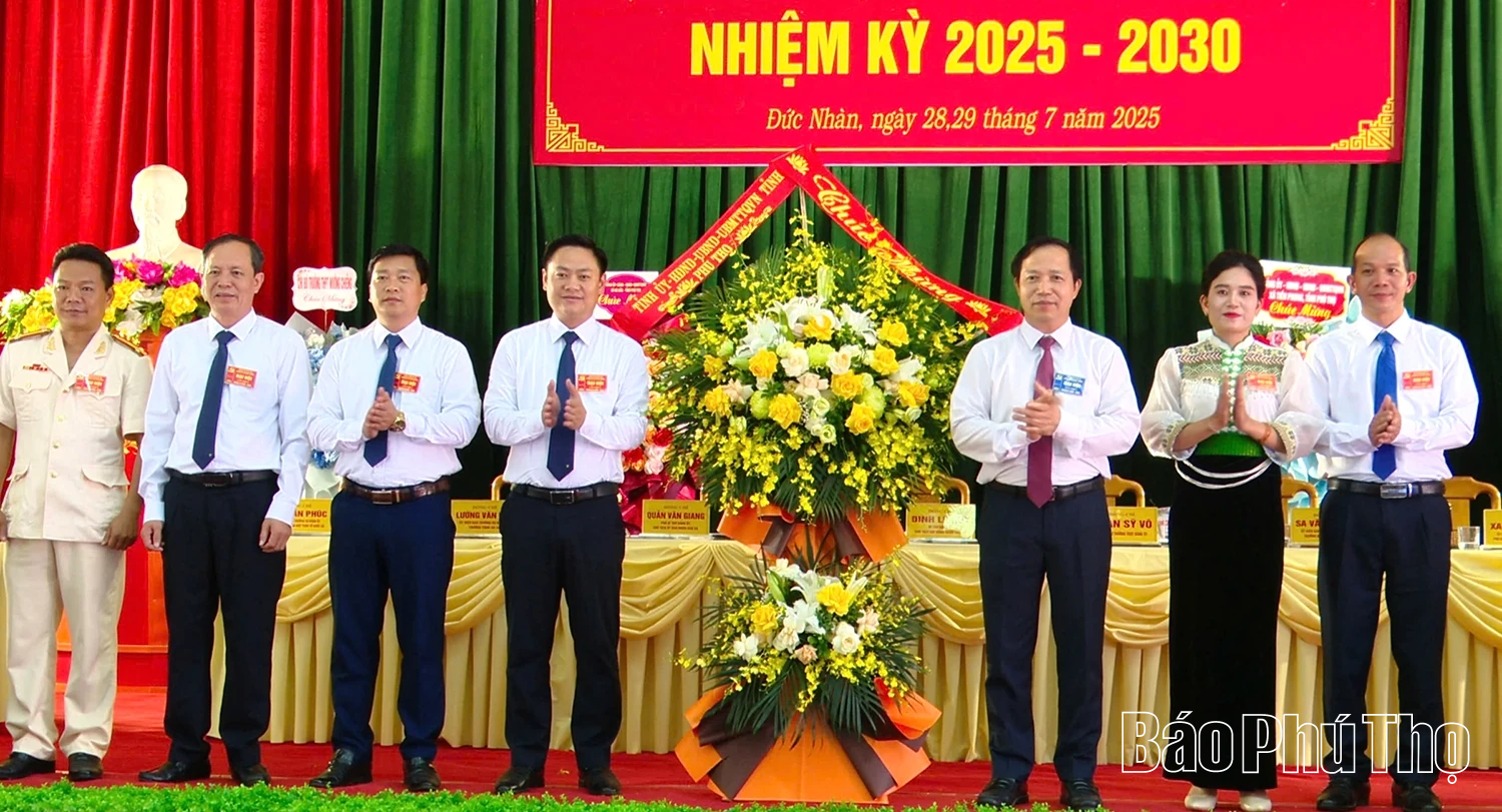 Đại hội đại biểu Đảng bộ xã Đức Nhàn lần thứ I, nhiệm kỳ 2025 - 2030