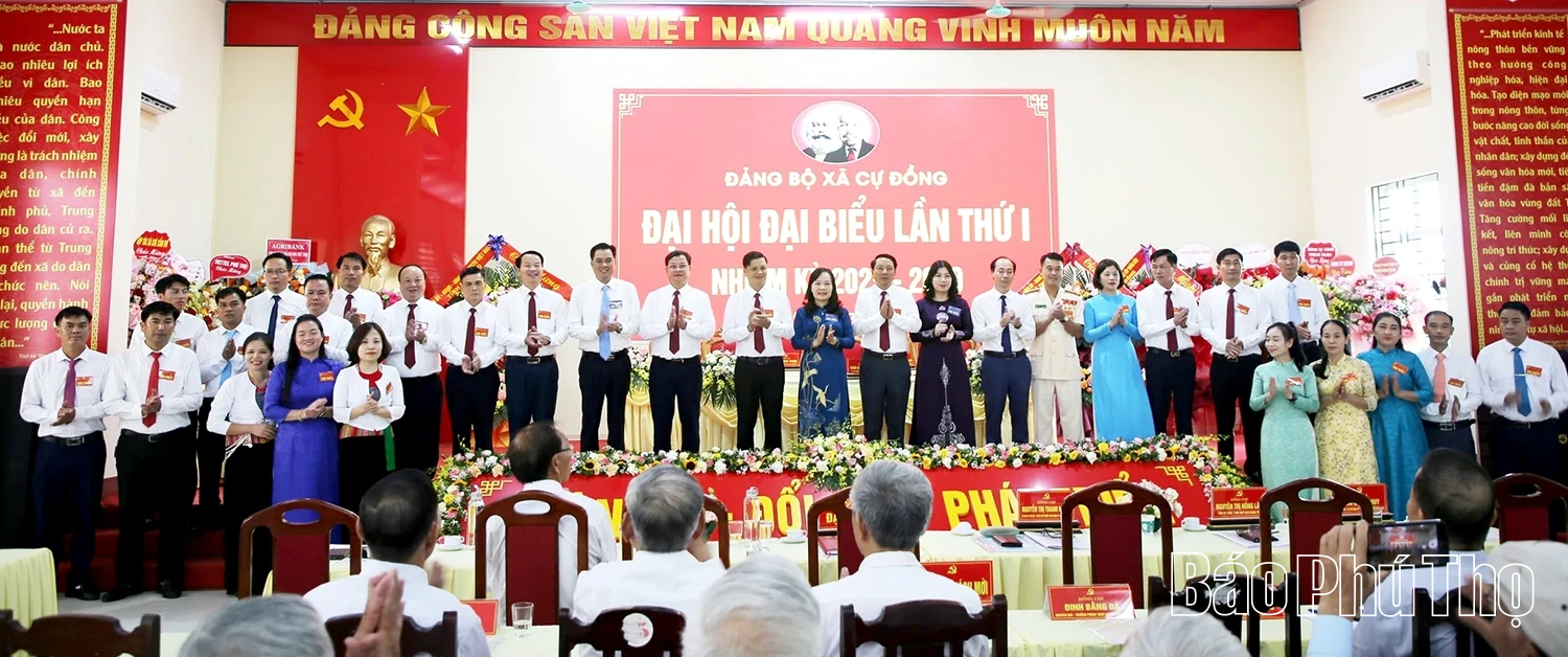 Đại hội đại biểu Đảng bộ xã Cự Đồng lần thứ I, nhiệm kỳ 2025-2030