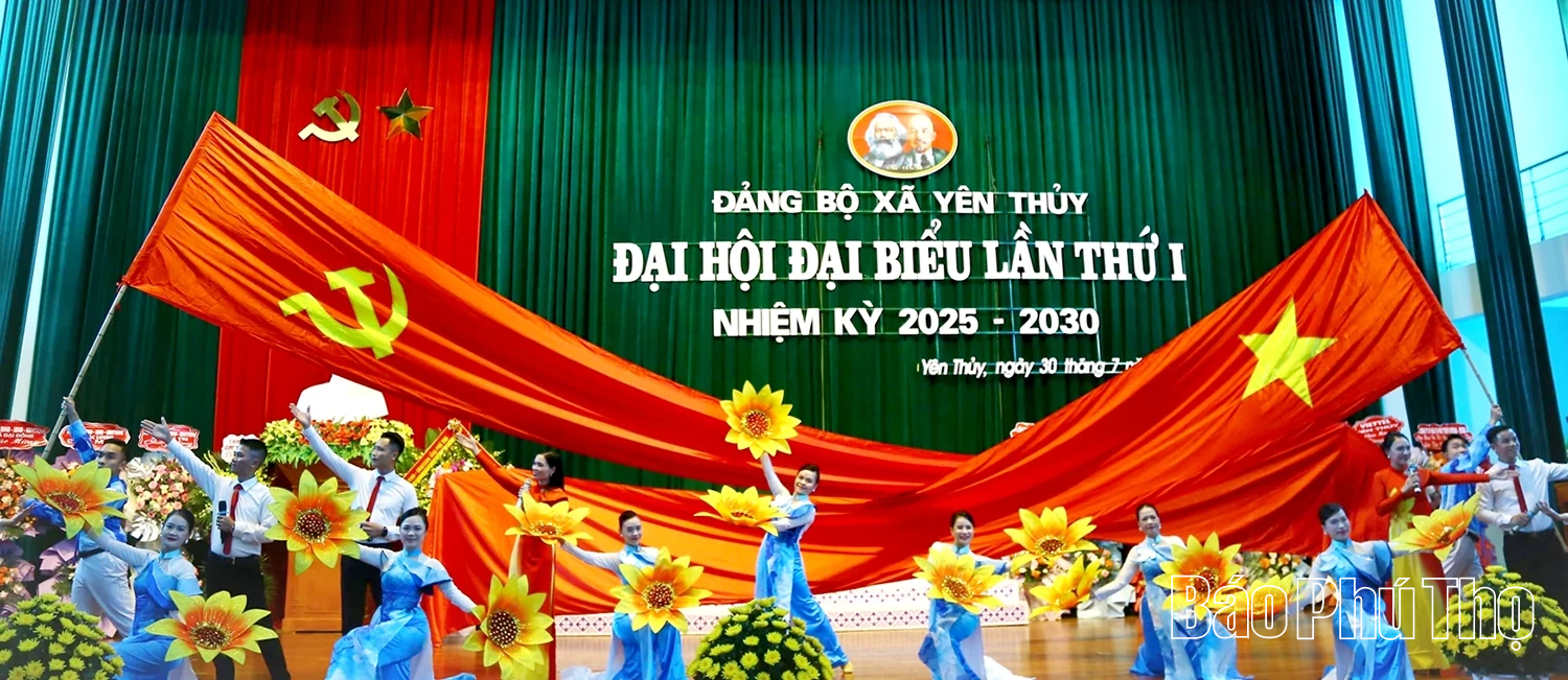 Đại hội đại biểu Đảng bộ xã Yên Thủy lần thứ I, nhiệm kỳ 2025 - 2030