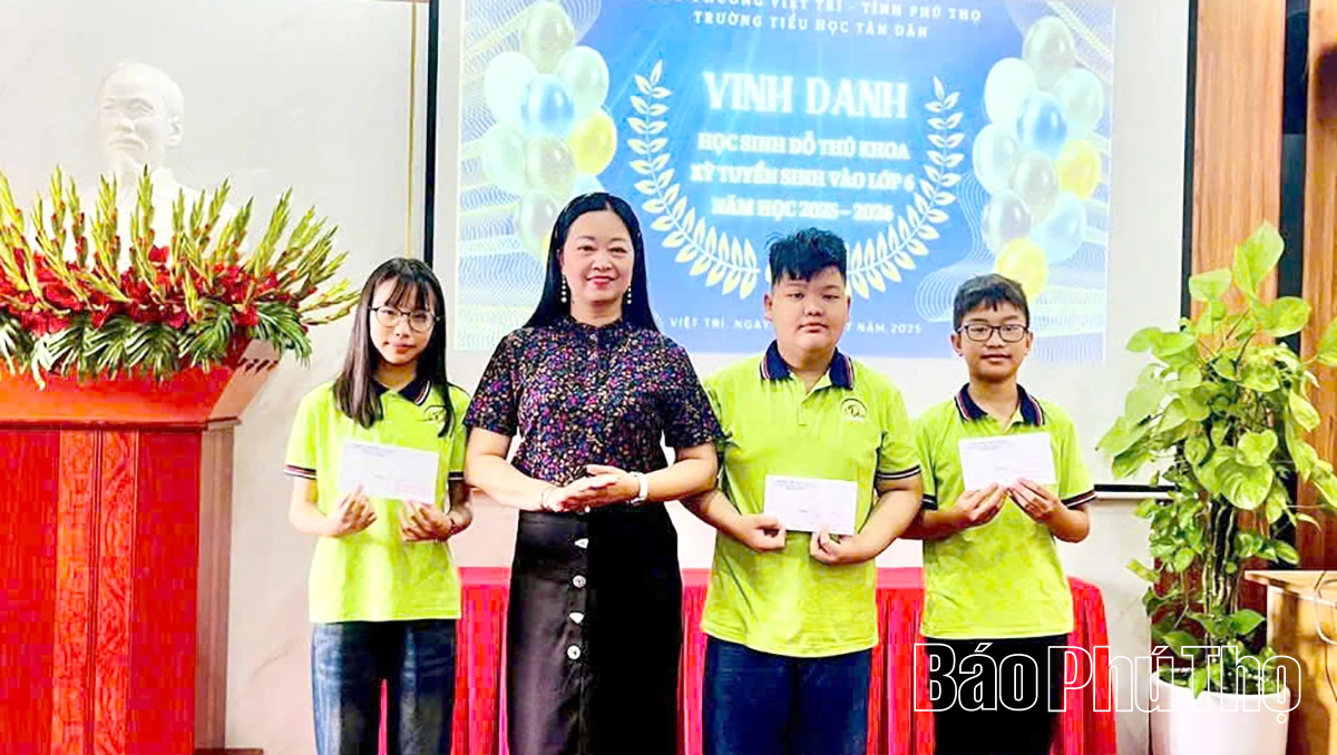 Học và làm theo Bác – Động lực đổi mới ở Trường Tiểu học Tân Dân