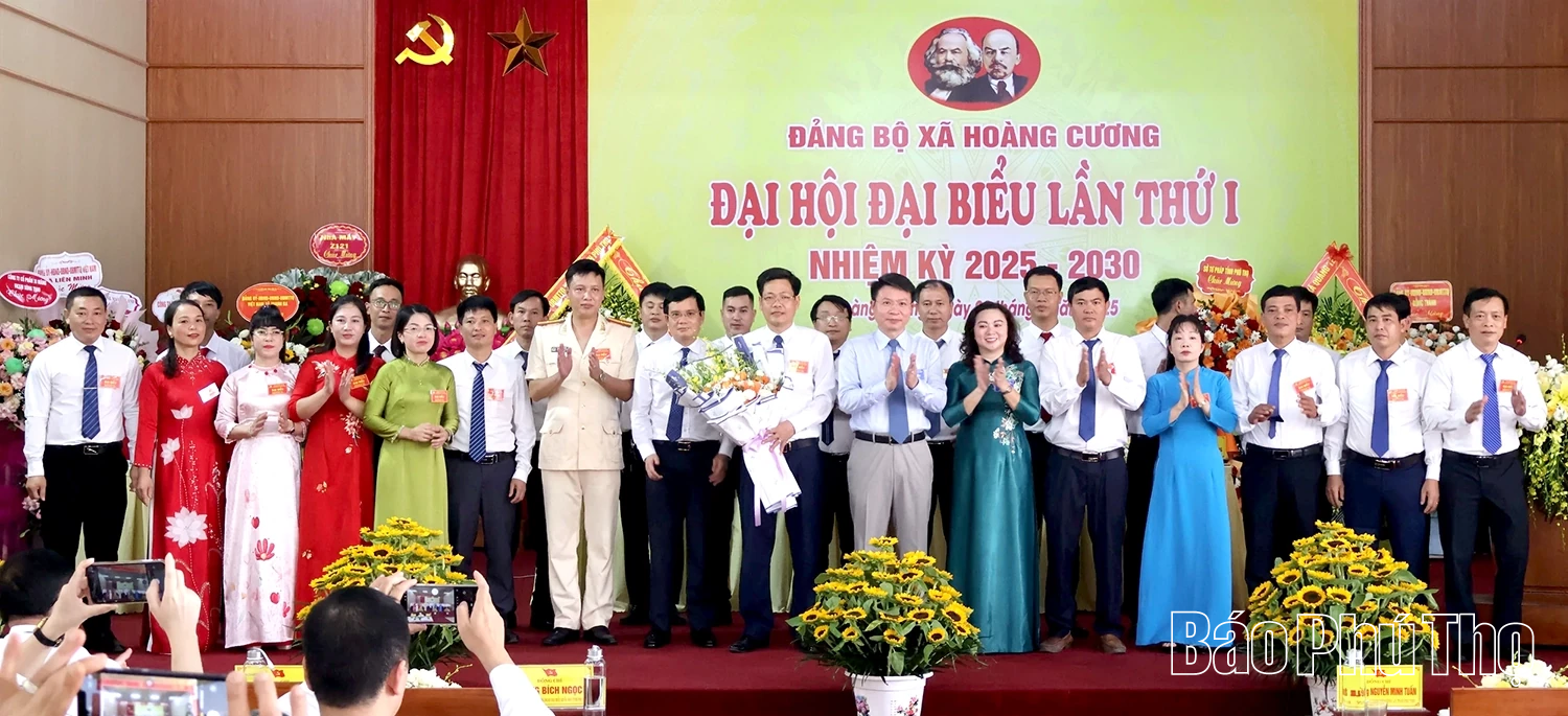 Đại hội đại biểu Đảng bộ xã Hoàng Cương lần thứ I, nhiệm kỳ 2025 – 2030