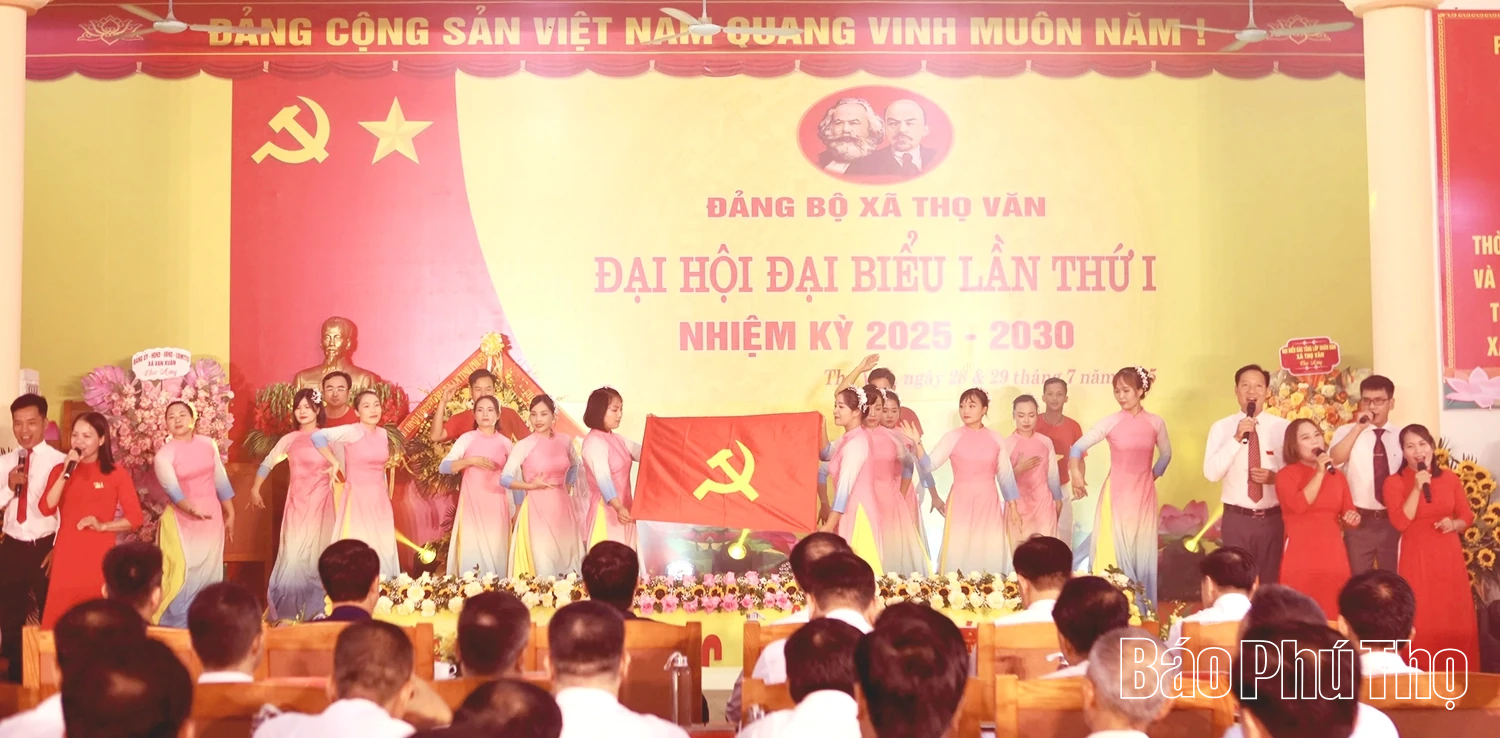 Đại hội đại biểu Đảng bộ xã Thọ Văn lần thứ I, nhiệm kỳ 2025-2030