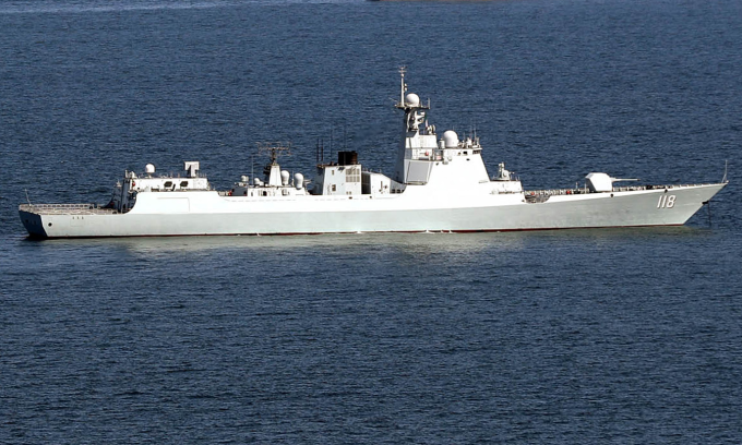 Hải quân Nga - Trung diễn tập chung trên biển