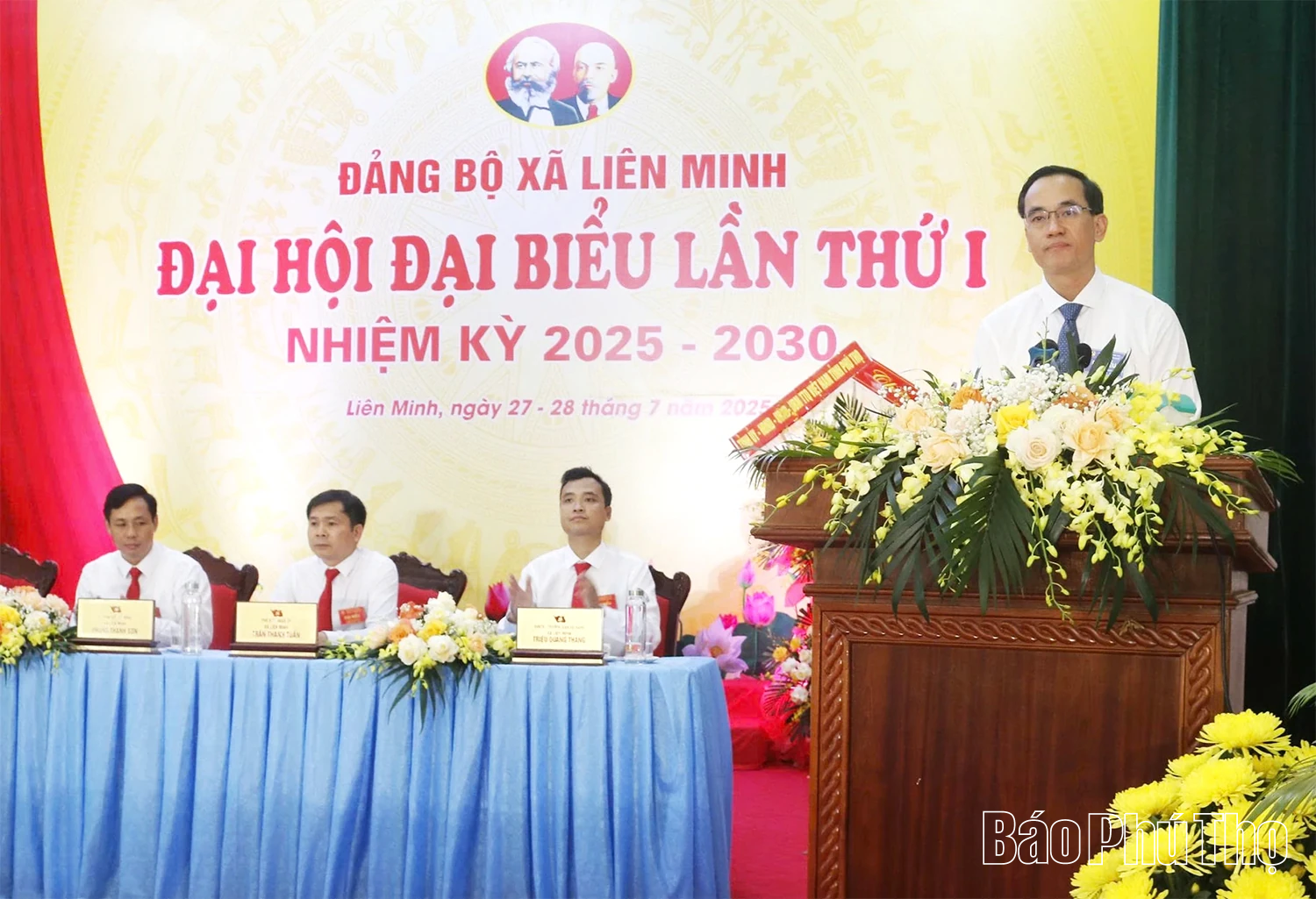 Đại hội đại biểu Đảng bộ xã Liên Minh lần thứ I, nhiệm kỳ 2025 - 2030
