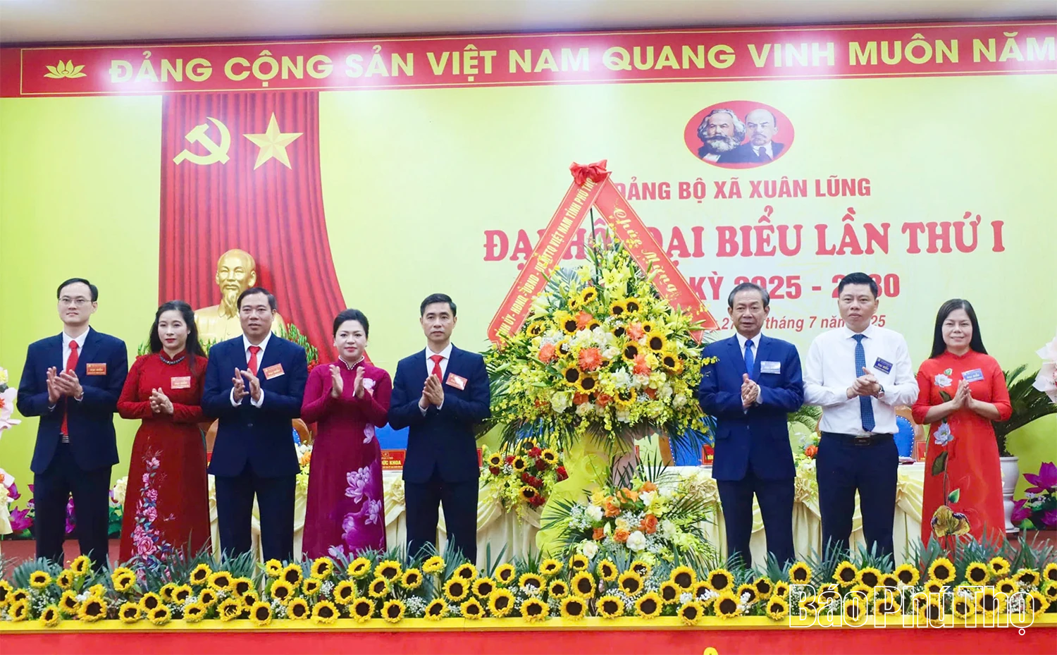 Đại hội đại biểu Đảng bộ xã Xuân Lũng lần thứ I, nhiệm kỳ 2025 – 2030