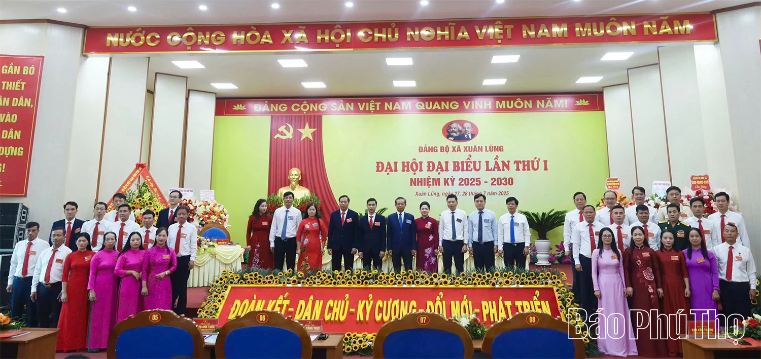 Đại hội đại biểu Đảng bộ xã Xuân Lũng lần thứ I, nhiệm kỳ 2025 – 2030