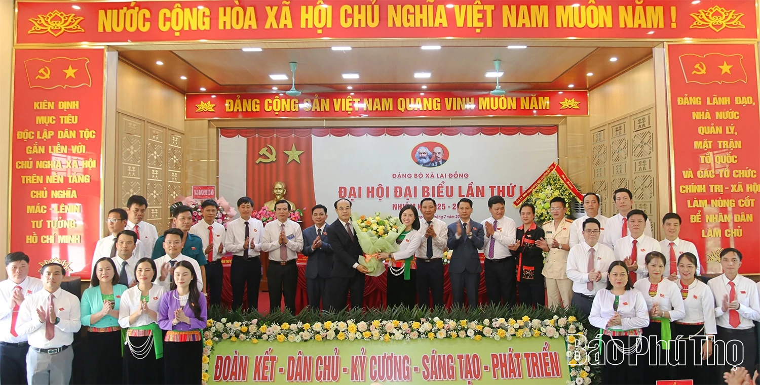 Đại hội đại biểu Đảng bộ xã Lai Đồng lần thứ I, nhiệm kỳ 2025 - 2030