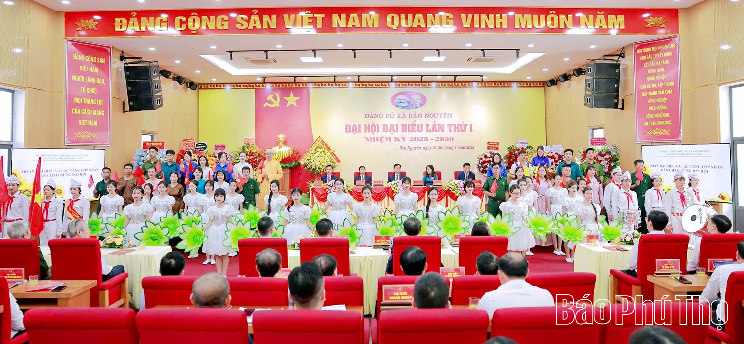 Đại hội đại biểu Đảng bộ xã Bản Nguyên lần thứ I, nhiệm kỳ 2025-2030