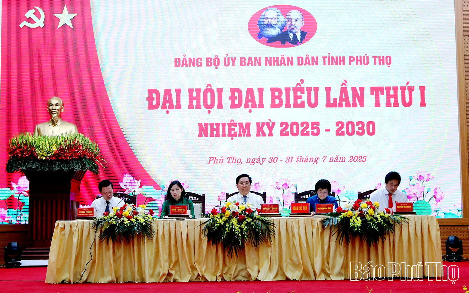 Ngày làm việc thứ nhất, Đại hội đại biểu Đảng bộ UBND tỉnh nhiệm kỳ 2025-2030