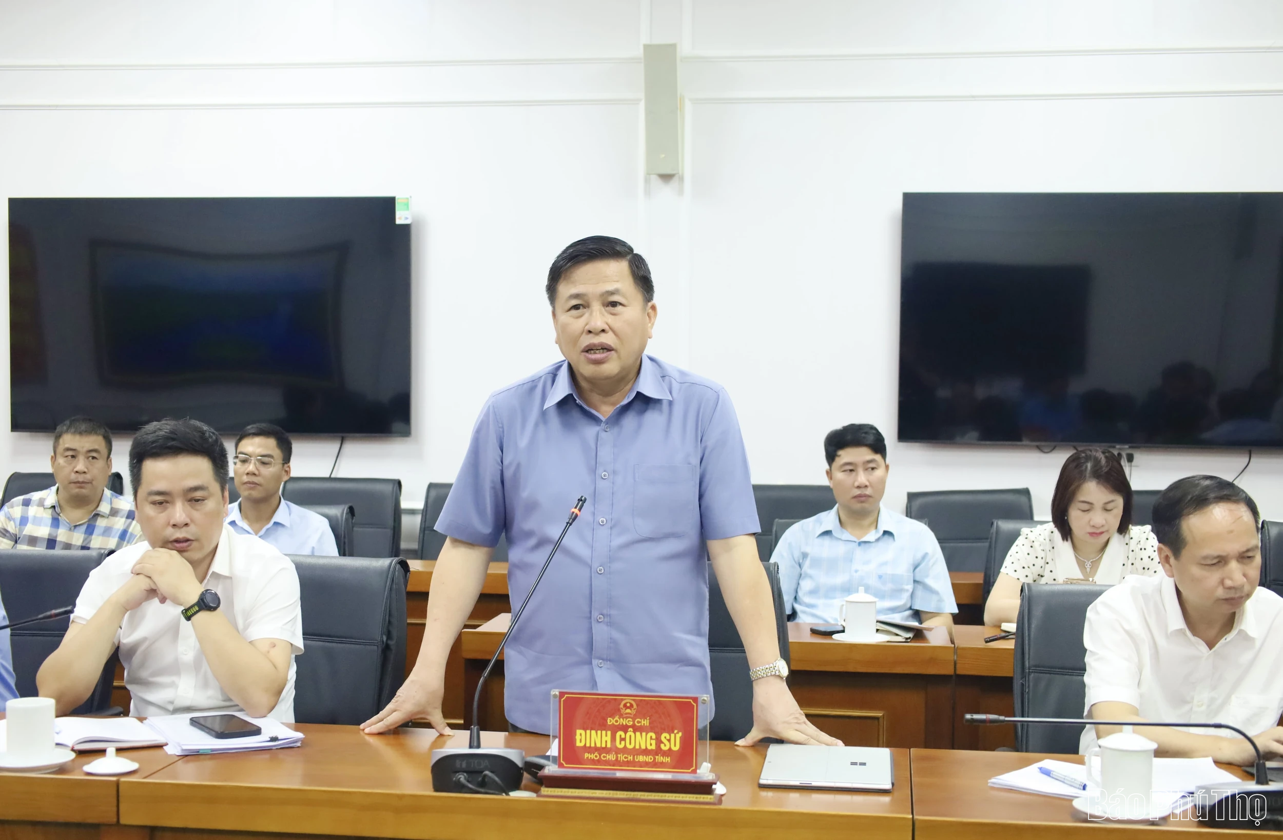 Bộ Nông nghiệp và Môi trường làm việc với tỉnh Phú Thọ về công tác phòng, chống bệnh dịch tả lợn Châu Phi