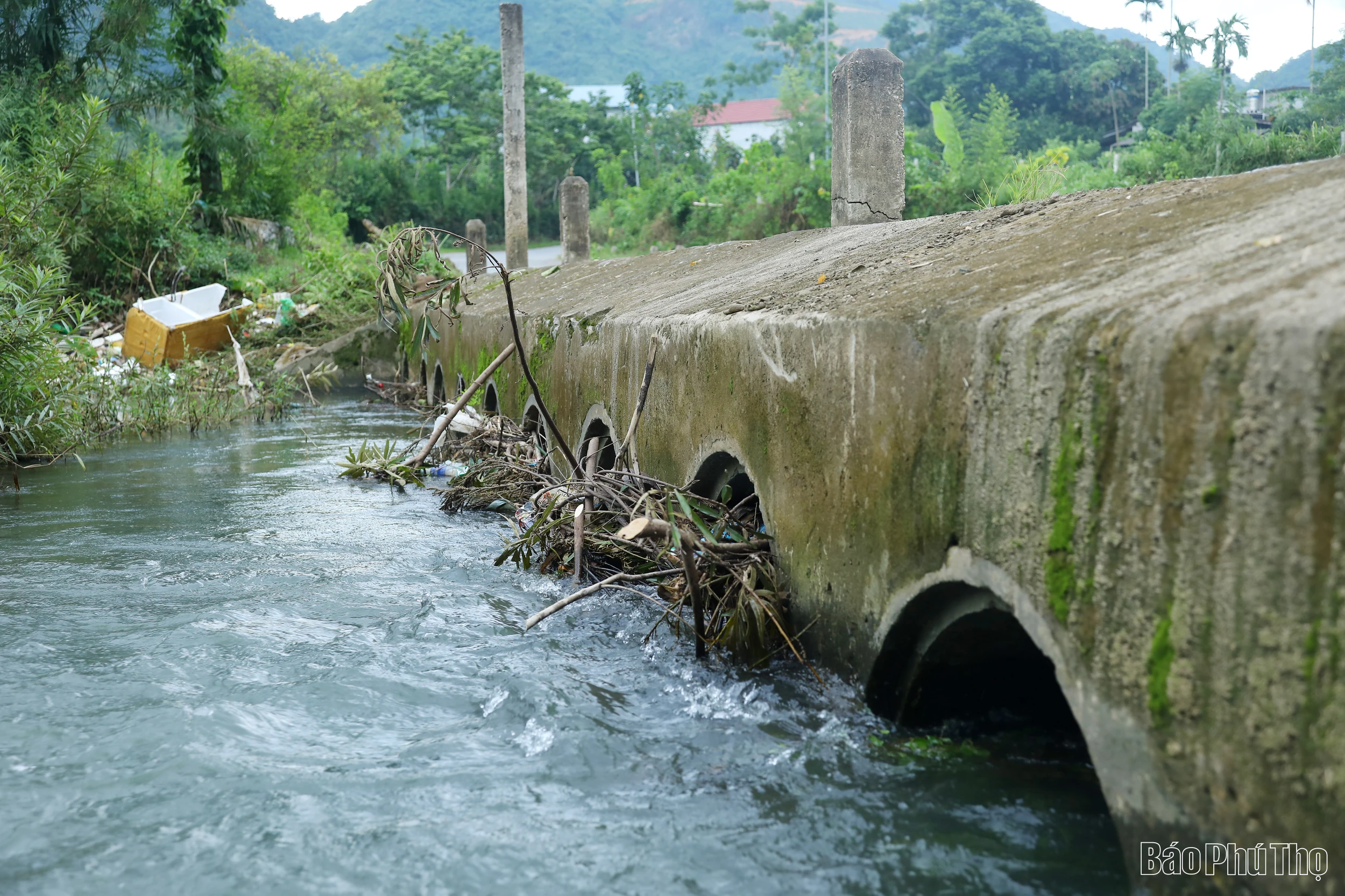 Xã Nật Sơn: Ẩn họa từ các ngầm tràn mùa mưa bão