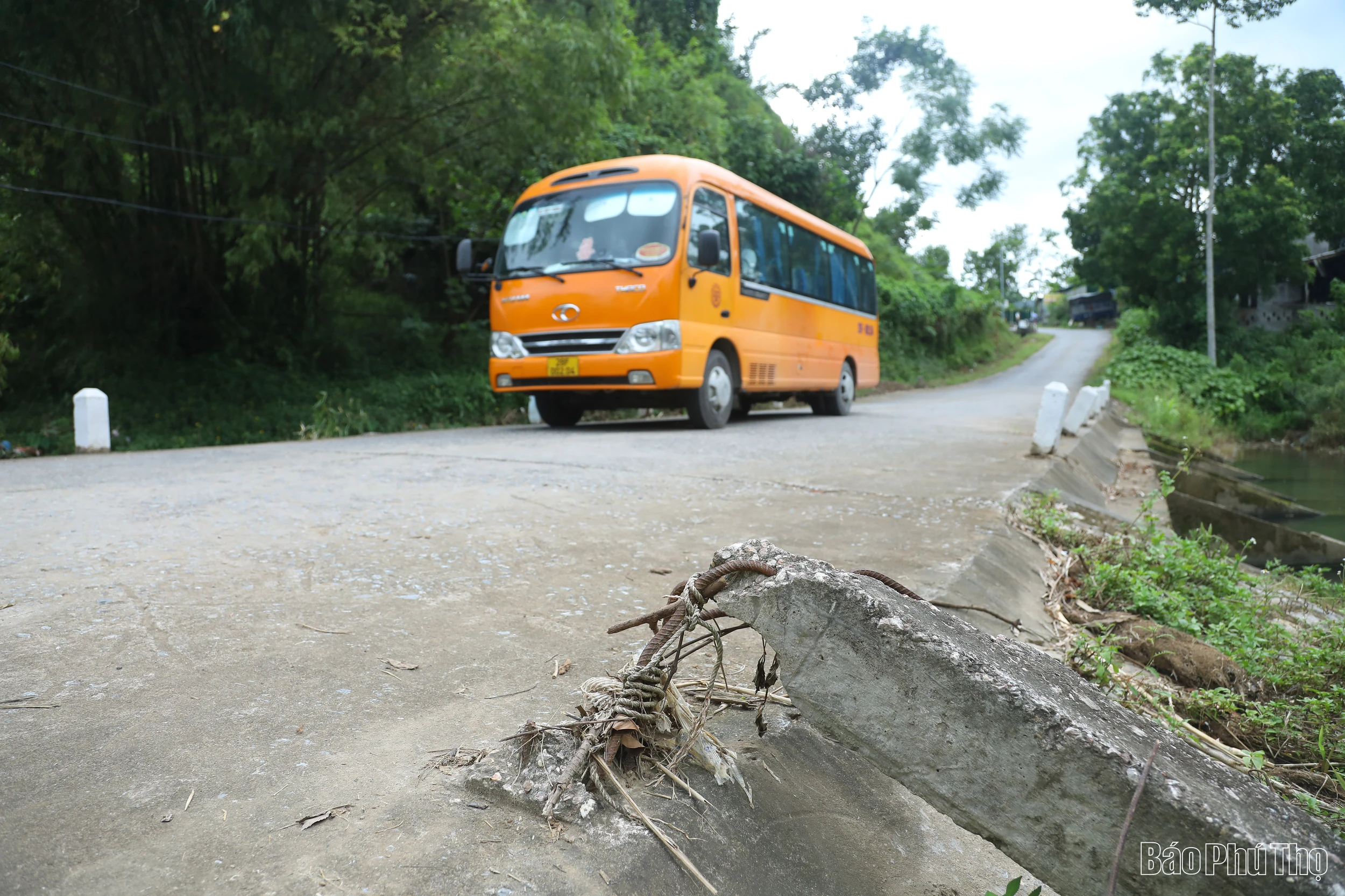 Xã Nật Sơn: Ẩn họa từ các ngầm tràn mùa mưa bão