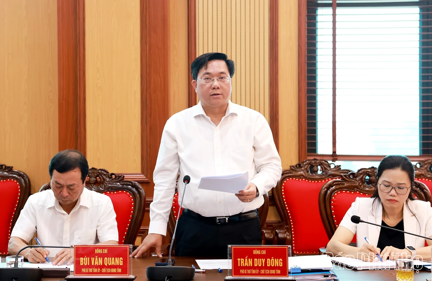 Thường trực Tỉnh ủy làm việc với Đảng ủy quân sự tỉnh