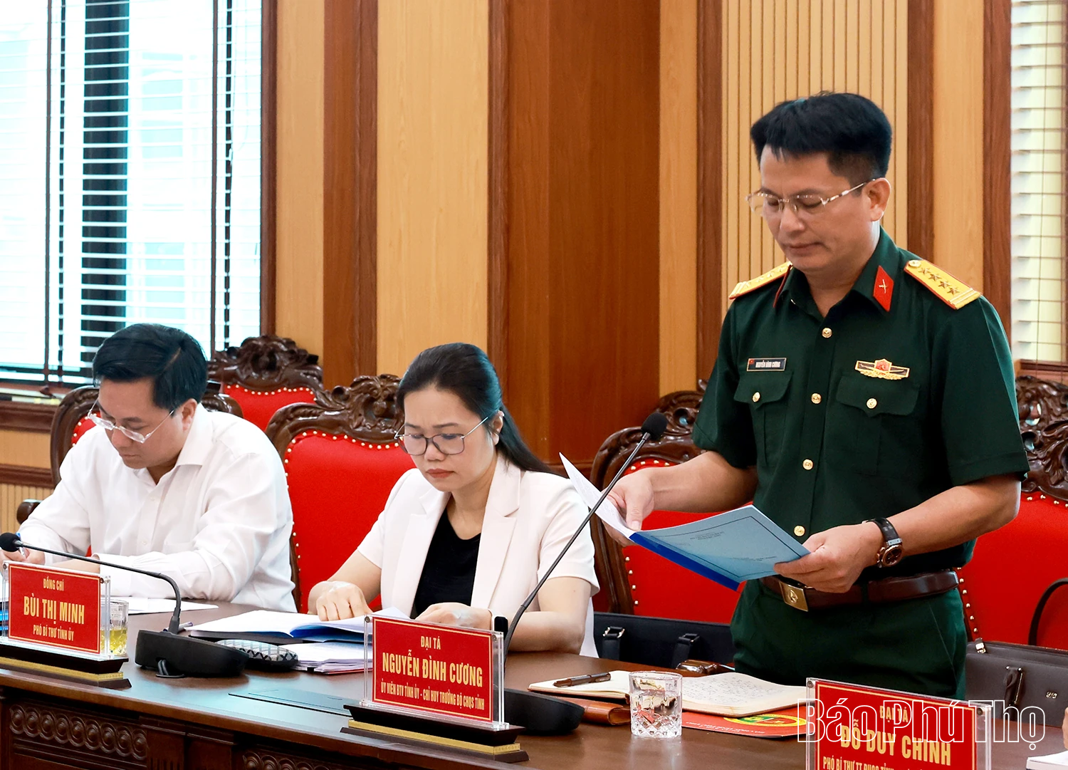 Thường trực Tỉnh ủy làm việc với Đảng ủy quân sự tỉnh